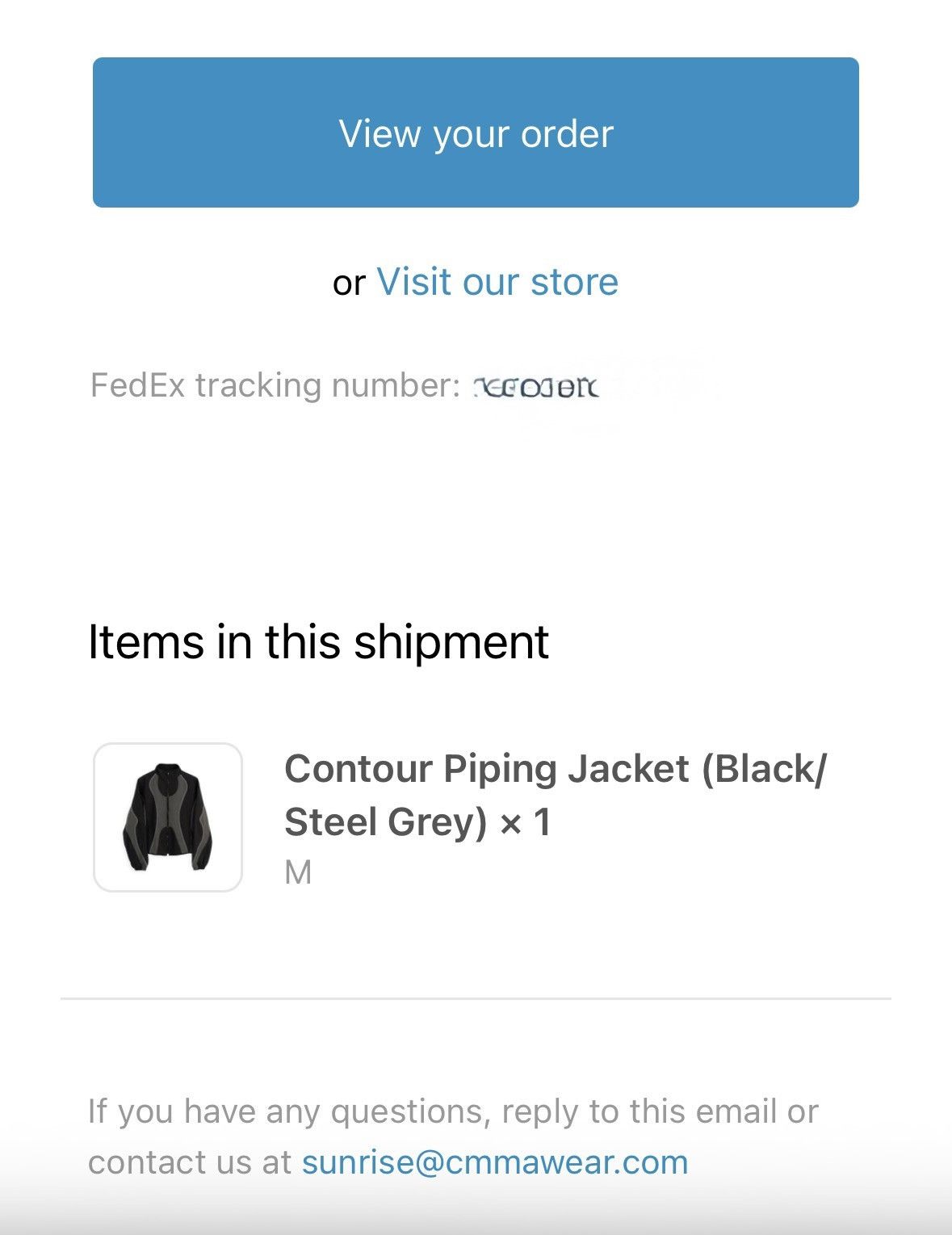 CMMAWEAR CMMAWEAR Black Contour Piping Jacket Size US M / EU 48-50 / 2 - 7 Thumbnail