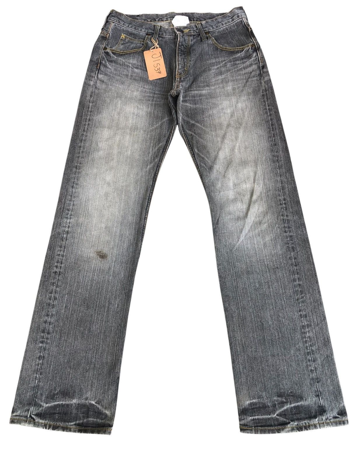 Kapital Japanese Lee Distressed Jeans Mudwash Size US 31 - 1 Thumbnail