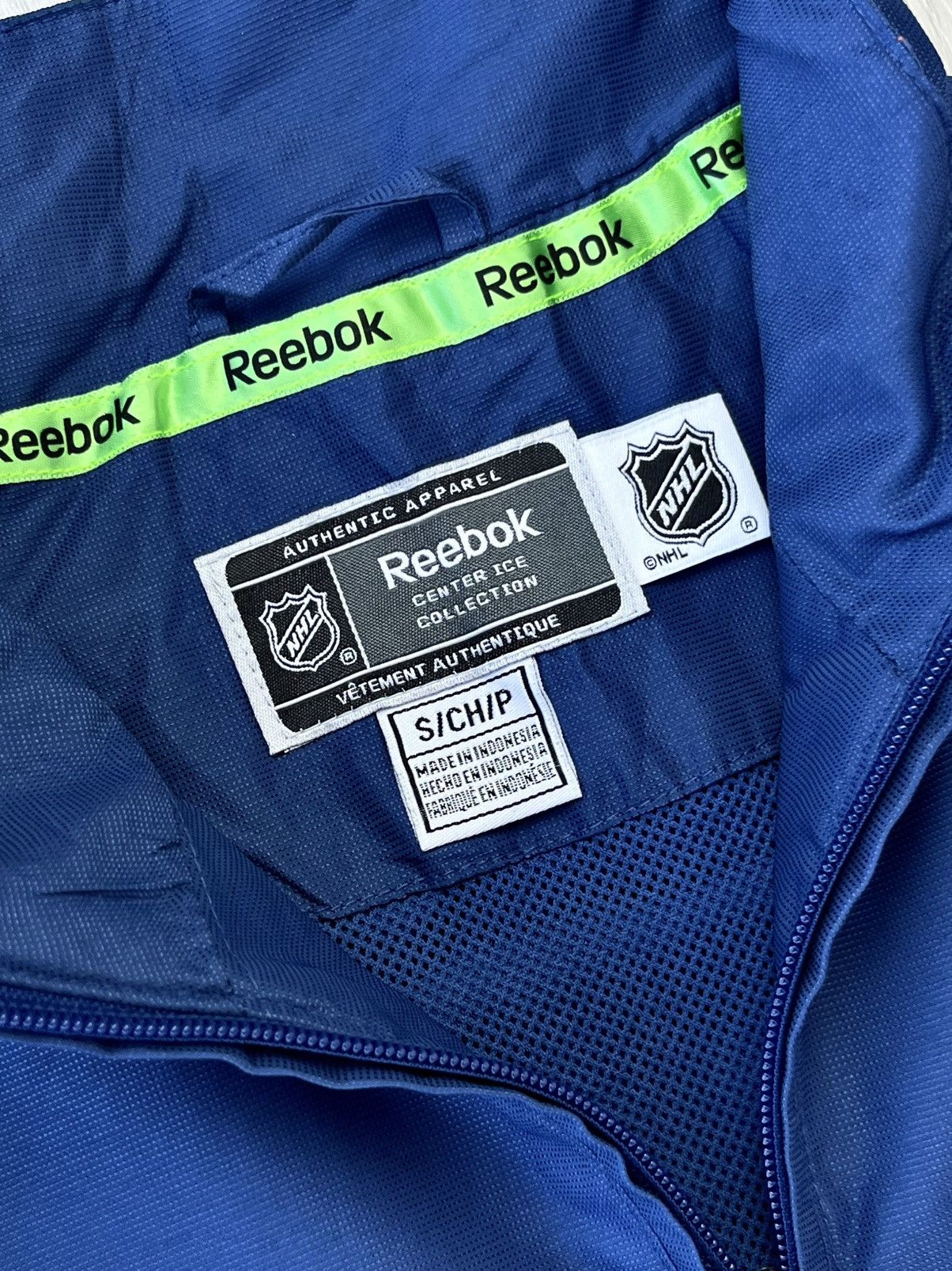 Reebok Vintage Reebok Edmonton Oilers Track Jacket NHL USA Y2K 90s Size US S / EU 44-46 / 1 - 11 Thumbnail