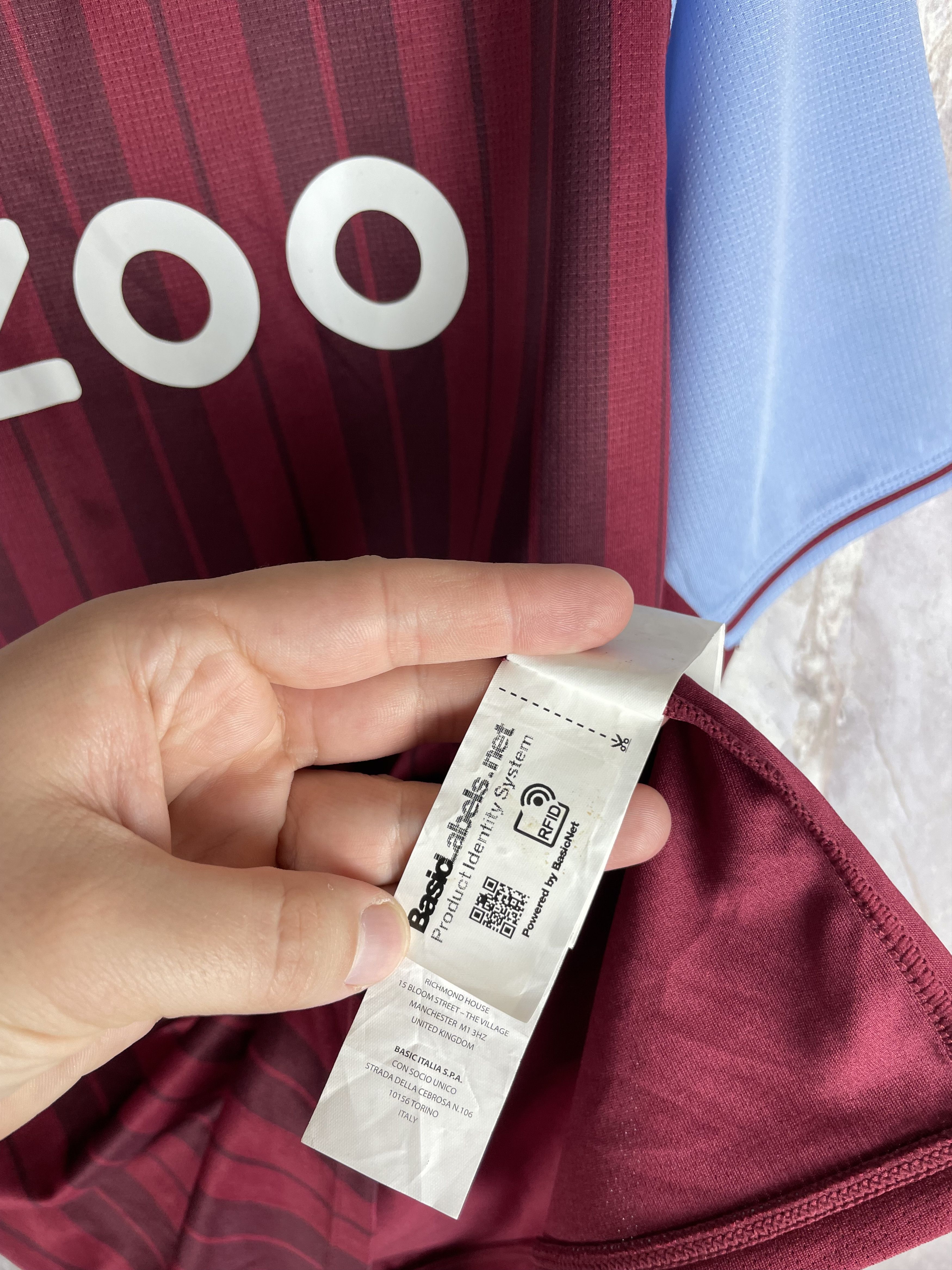 Kappa Kappa Aston Villa FC AVFC 2020/21 Soccer Jersey Blokecore Size US XXL / EU 58 / 5 - 7 Thumbnail