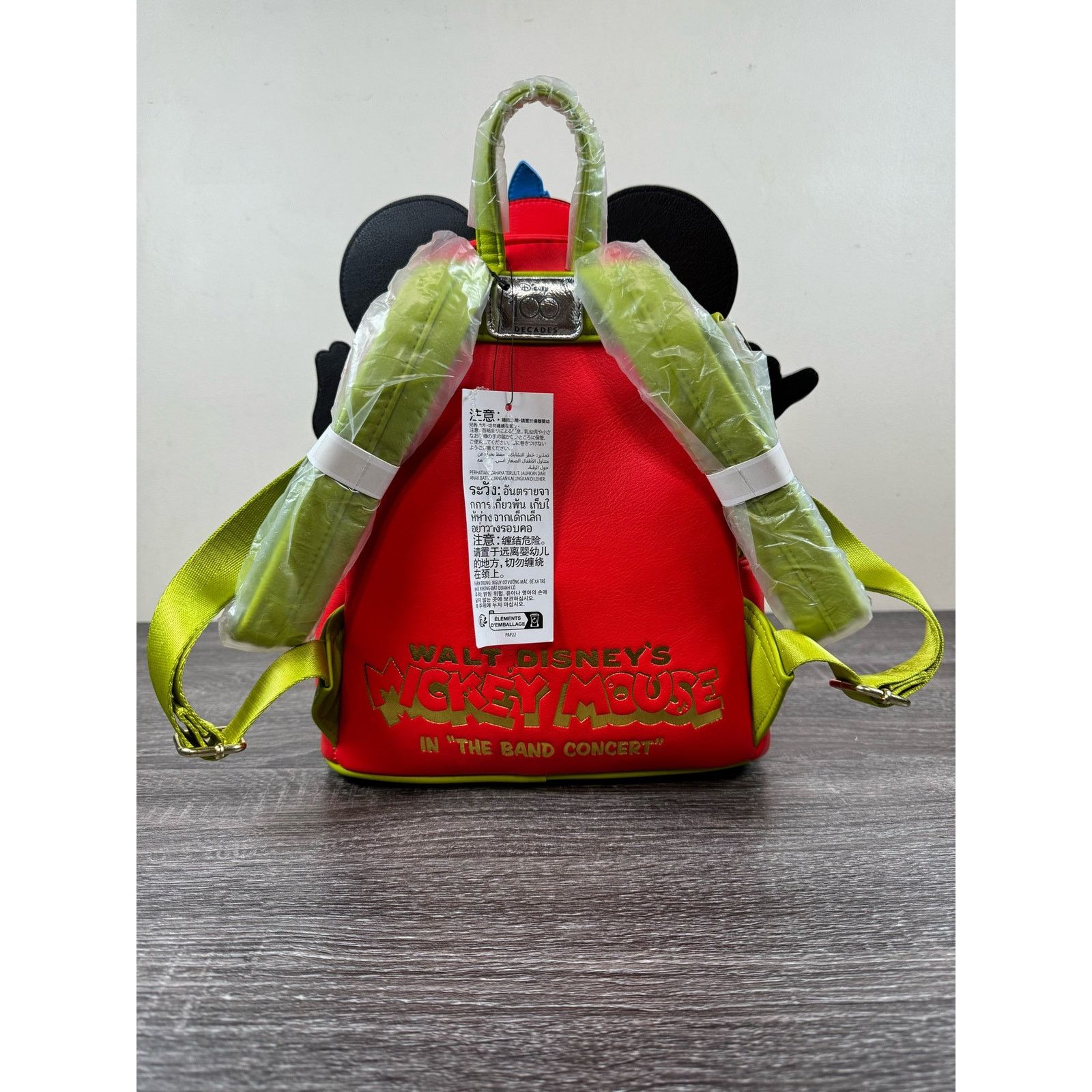 Disney Disney Loungefly Backpack Red Mickey Mouse The Band Concert Size ONE SIZE - 7 Thumbnail