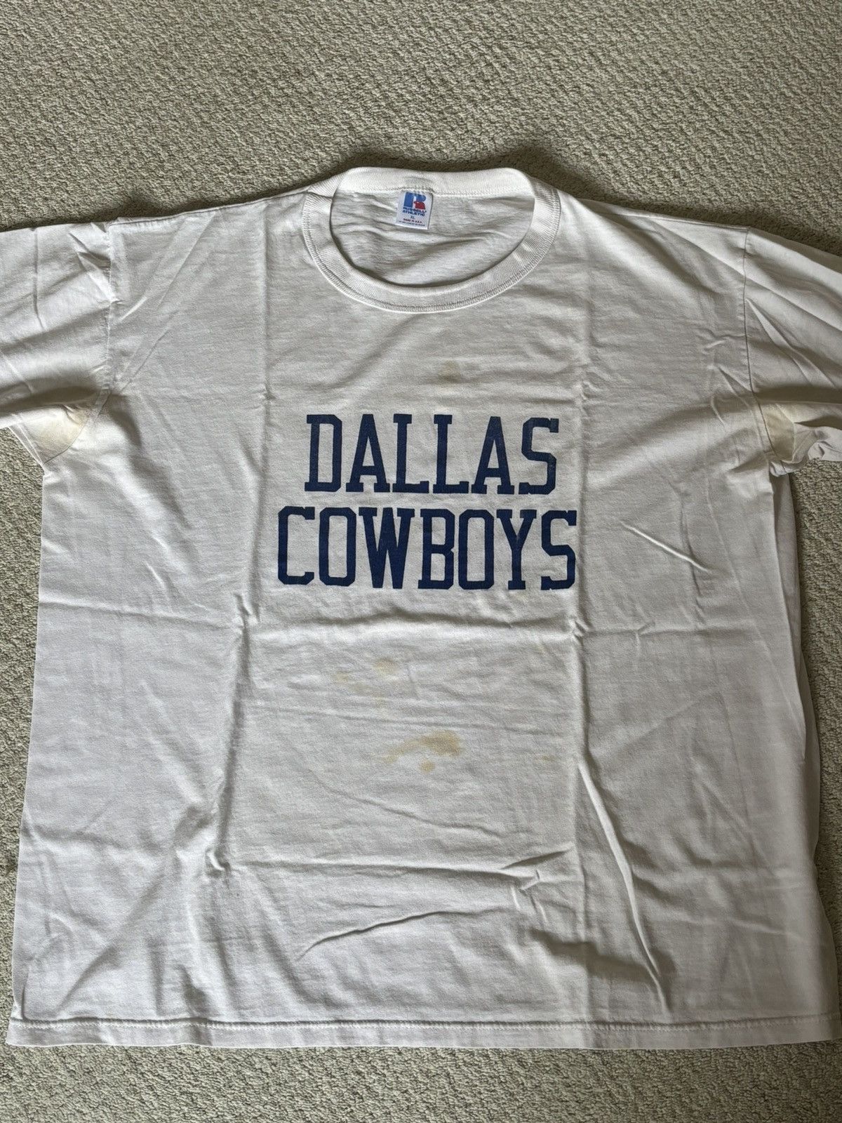 Russell Athletic Vintage Dallas cowboys tee Size US XL / EU 56 / 4 - 1 Thumbnail