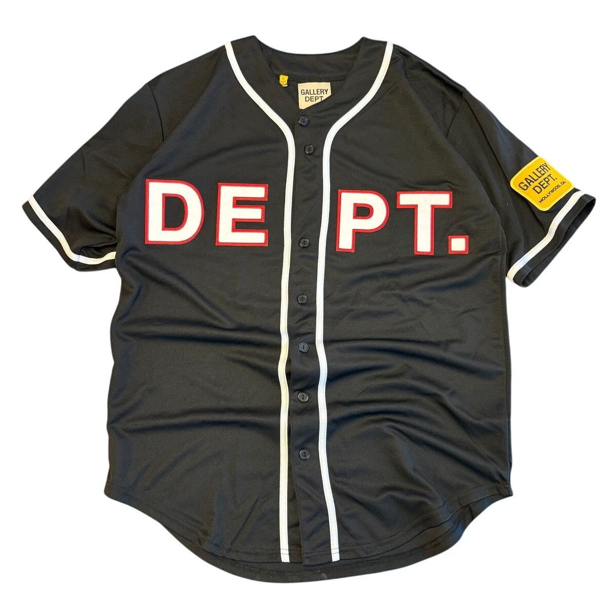 Gallery Dept. Gallery Dept Black Baseball Jersey L NEW Size US L / EU 52-54 / 3 - 1 Thumbnail