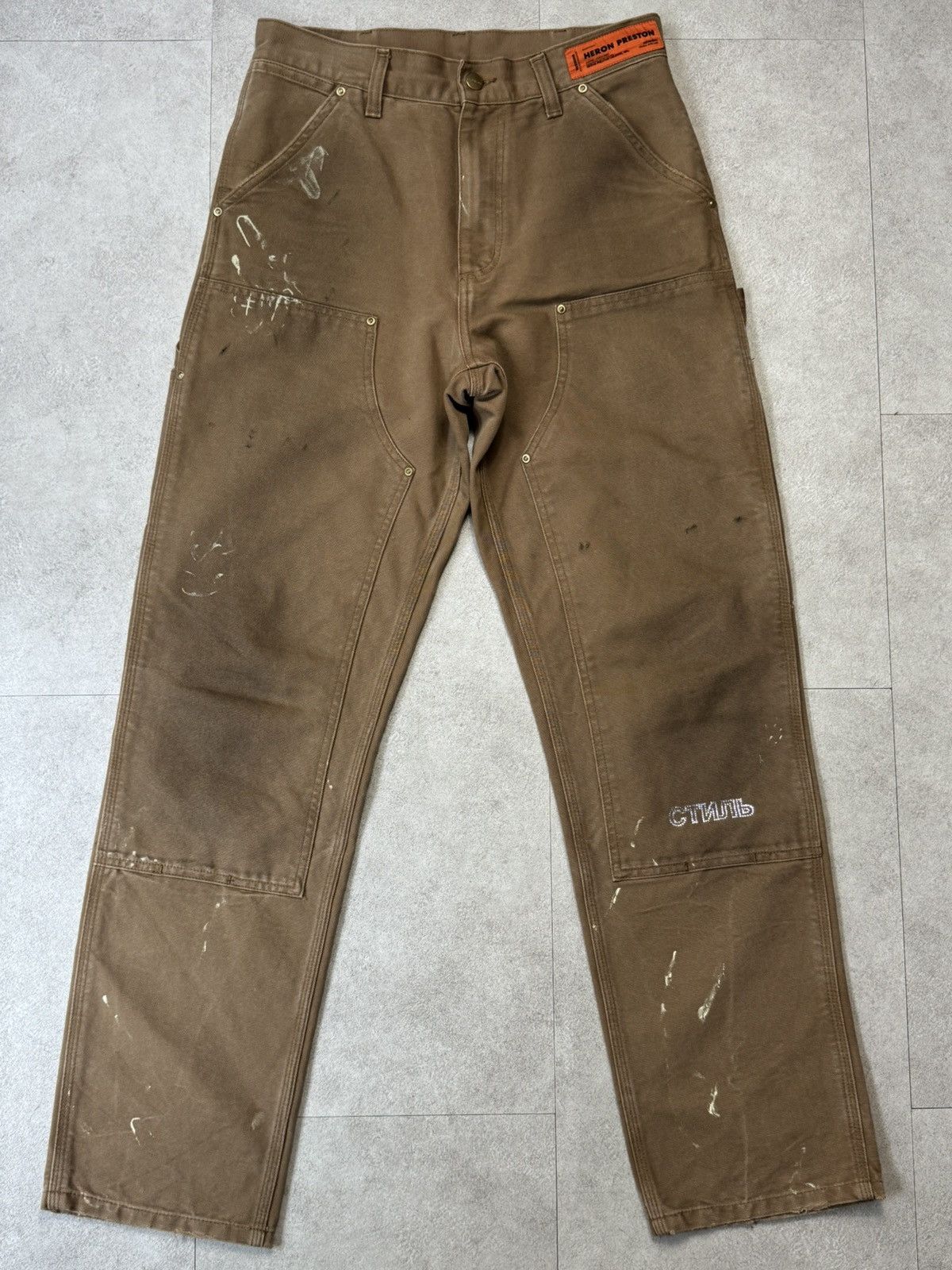 CARHARTT✖︎HERON PRESTON WORK PANTS Carhartt WIP x Heron Preston FW18 Capsule | Drops | Hypebeast