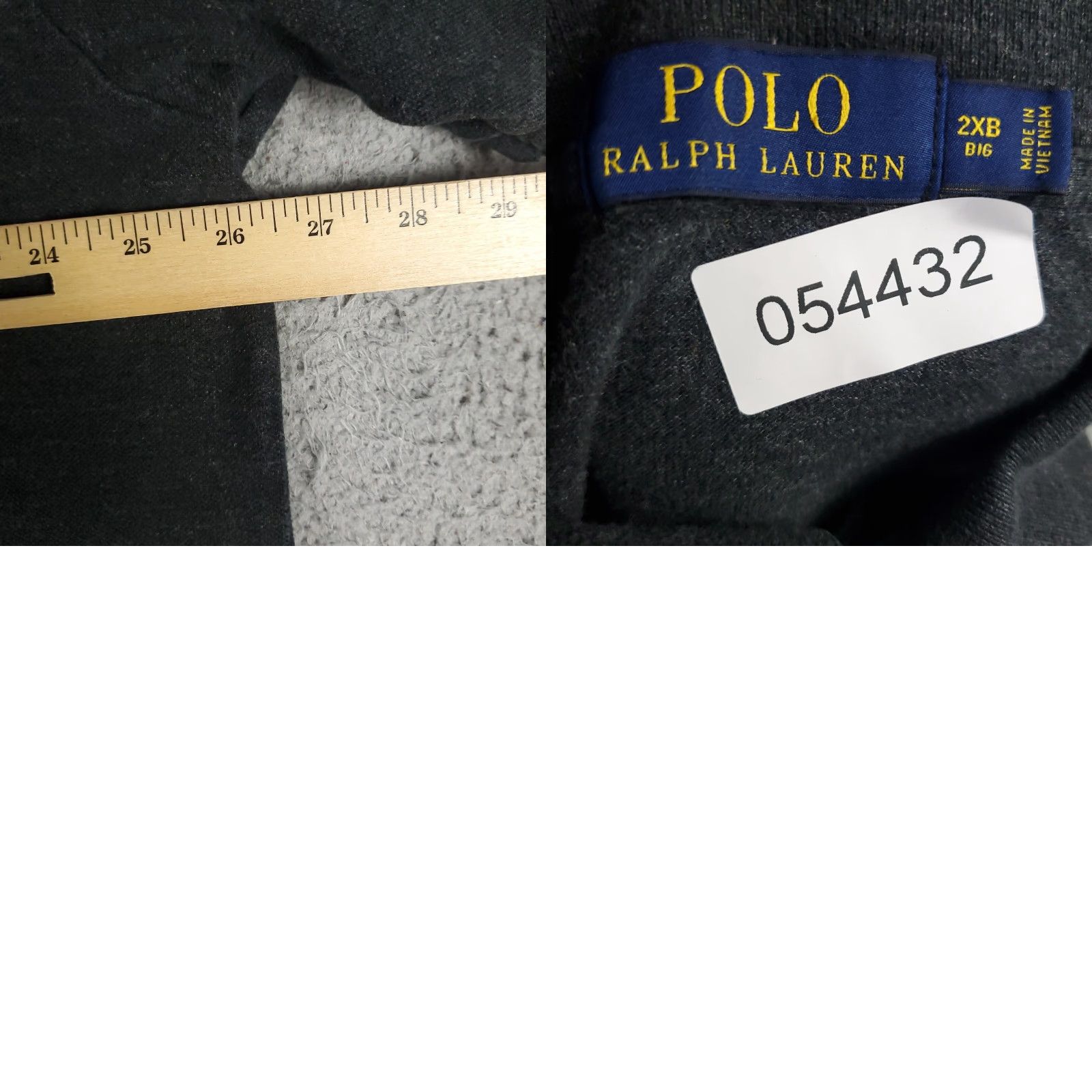Ralph Lauren Ralph Lauren Polo Shirt Mens Big 2X Gray Polo Shirt Mens Big 2X Gray Pony Casual Short Sleeve RunS Short Size US XXL / EU 58 / 5 - 8 Thumbnail