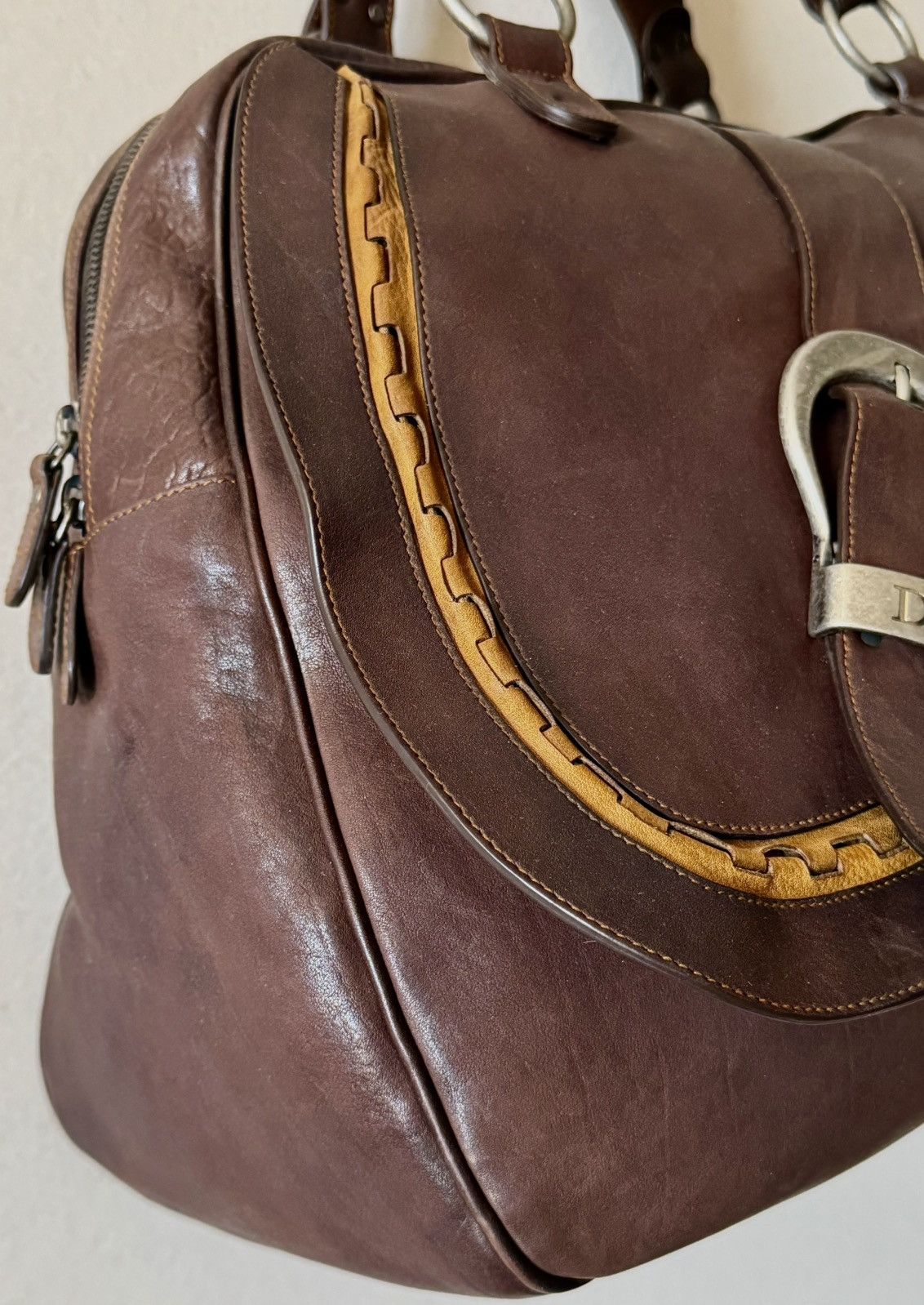 Dior Dior - John Galliano - SS2006 XL Gaucho - Saddle Work Bag Size ONE SIZE - 3 Thumbnail