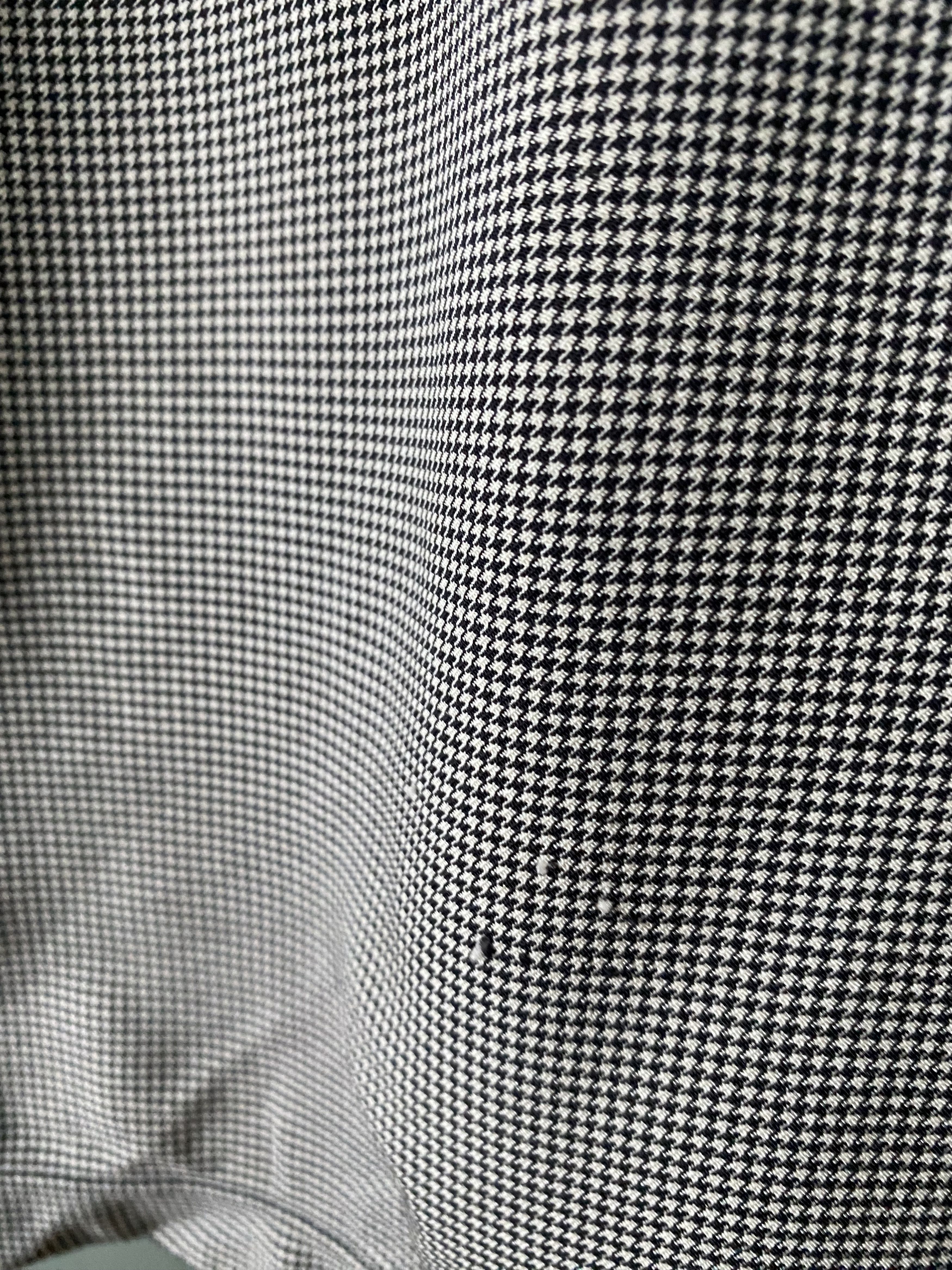 Dior Fall Winter 2002 "J'ADORE DIOR" Houndstooth Print Tank Top Size XS / US 0-2 / IT 36-38 - 5 Thumbnail