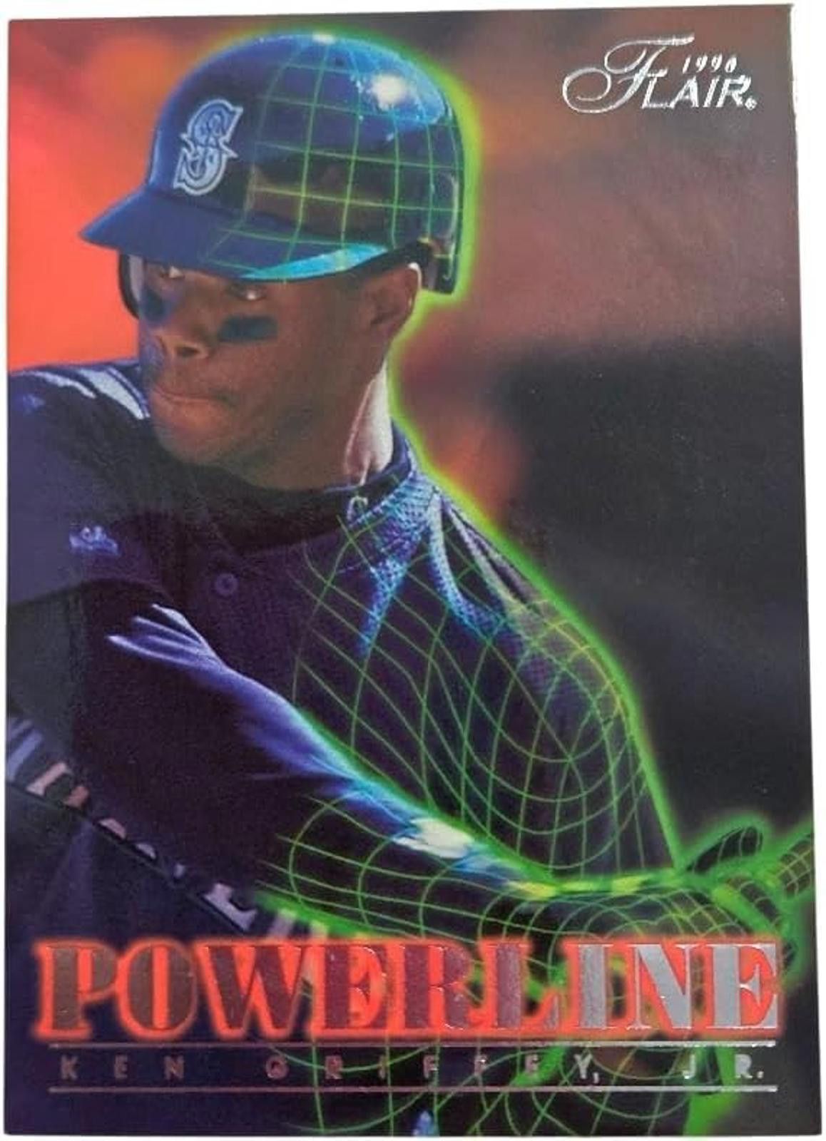 Other 1996 Flair Ken Griffey Jr. Powerline #4 Seattle Mariners Size ONE SIZE - 1 Thumbnail