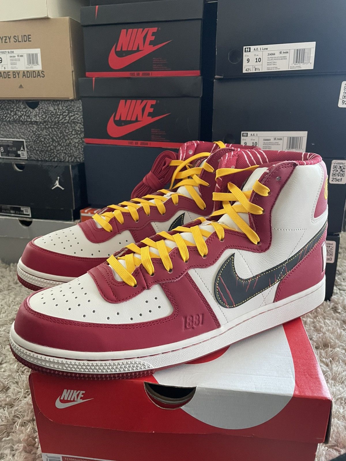 Nike Nike Terminator High Tuskegee University Size US 14 / EU 47 - 1 Thumbnail