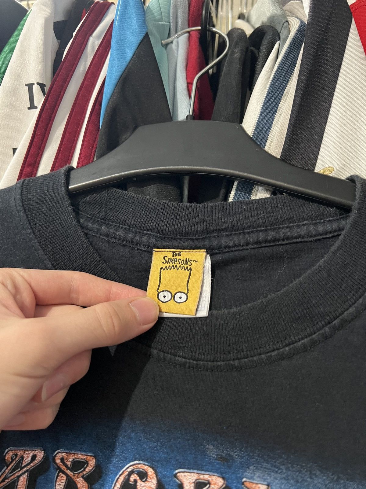 Band Tees 1999/2000 VINTAGE THE SIMPSONS BARCELONA CARTOON MOVIEE TEE Size US L / EU 52-54 / 3 - 6 Thumbnail