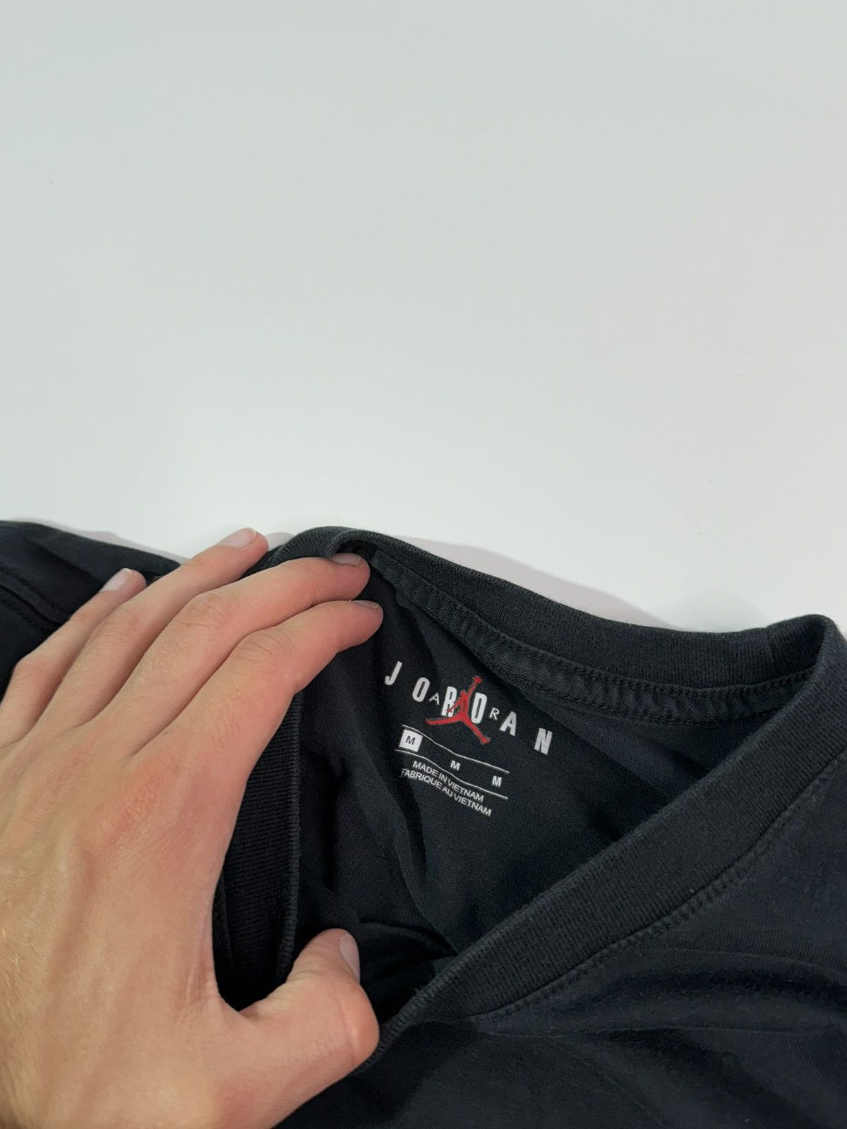 Jordan Brand × Nike Jordan long sleeve big logo spellout tee swag sport Nike y2k Size US M / EU 48-50 / 2 - 3 Thumbnail