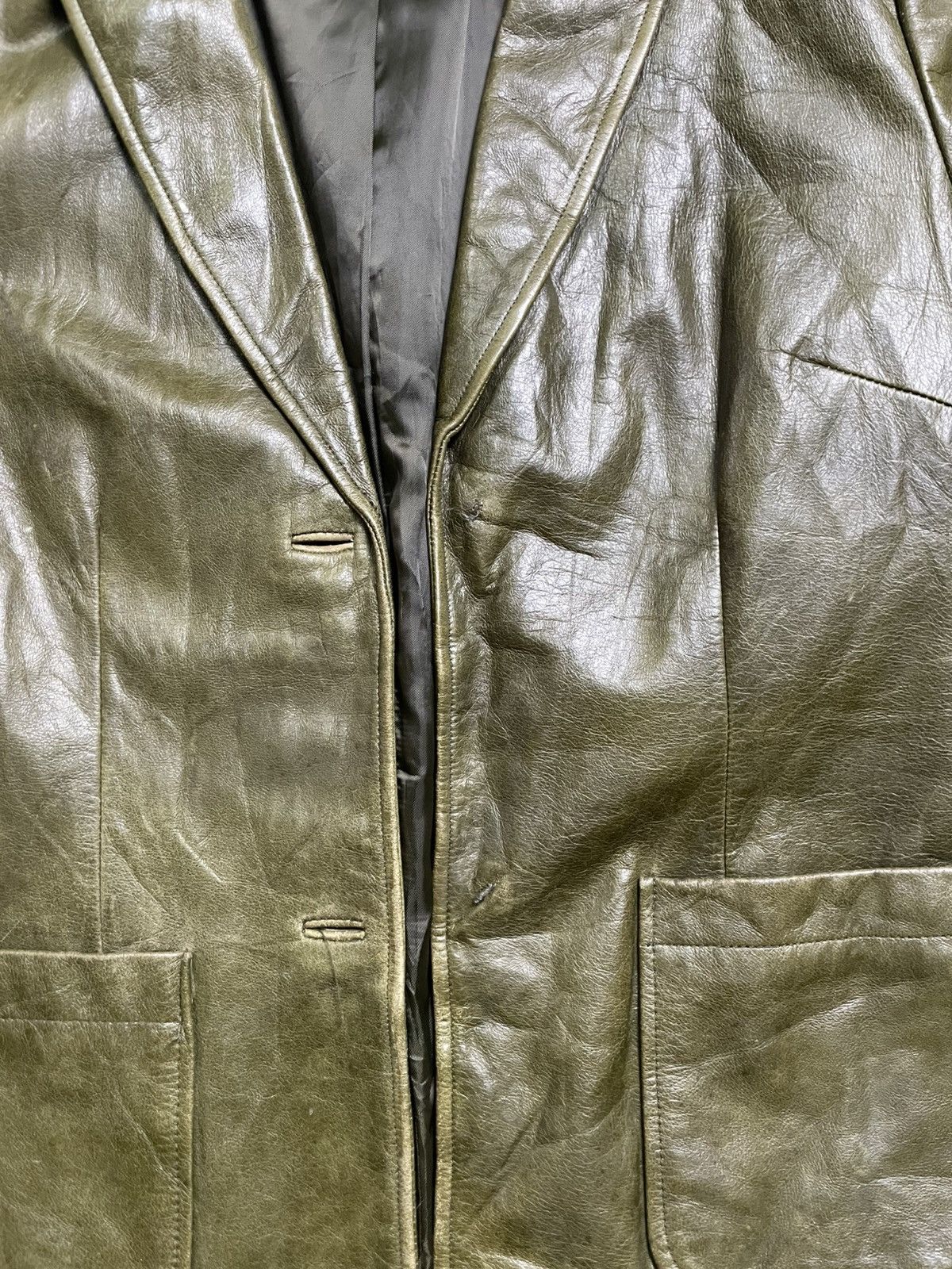 Gap Gap Outerwear Leather Jacket (23) Size US S / EU 44-46 / 1 - 4 Thumbnail