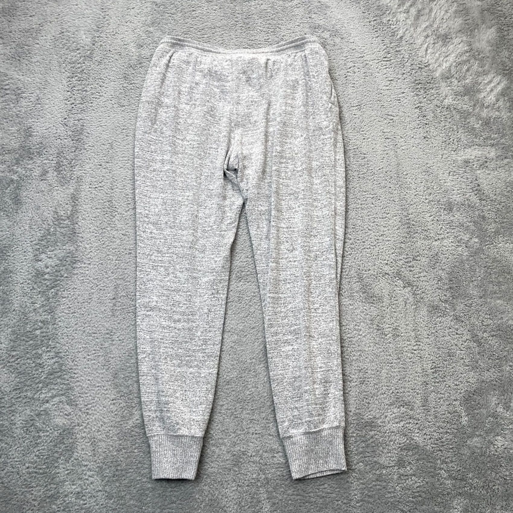 Gap Gap Sweatpants Women's Medium Gray Heathered French Terry Tapered Leg Drawstring Casual Activewear Pants Size 32" / US 10 / IT 46 - 7 Thumbnail