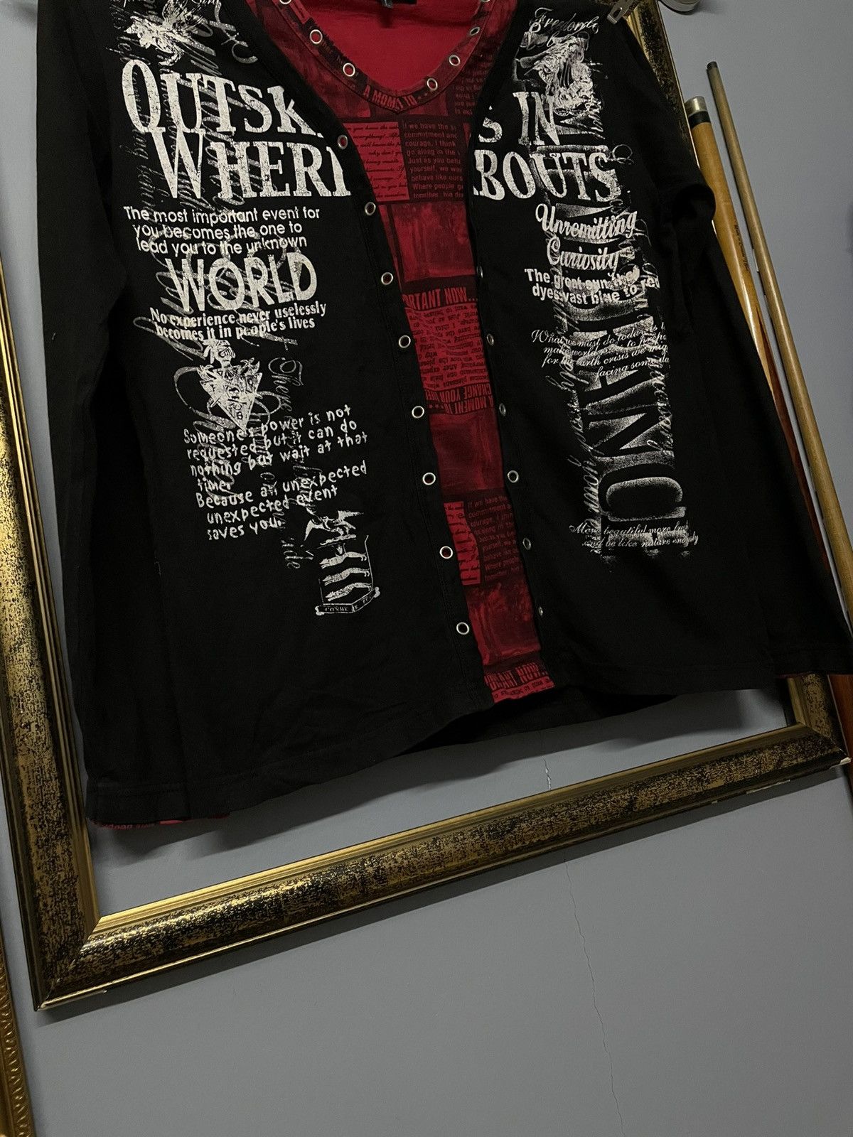 Japanese Brand Vintage 90s Japan Designer Beaumont Carr World War Punk Tee Size US M / EU 48-50 / 2 - 6 Thumbnail