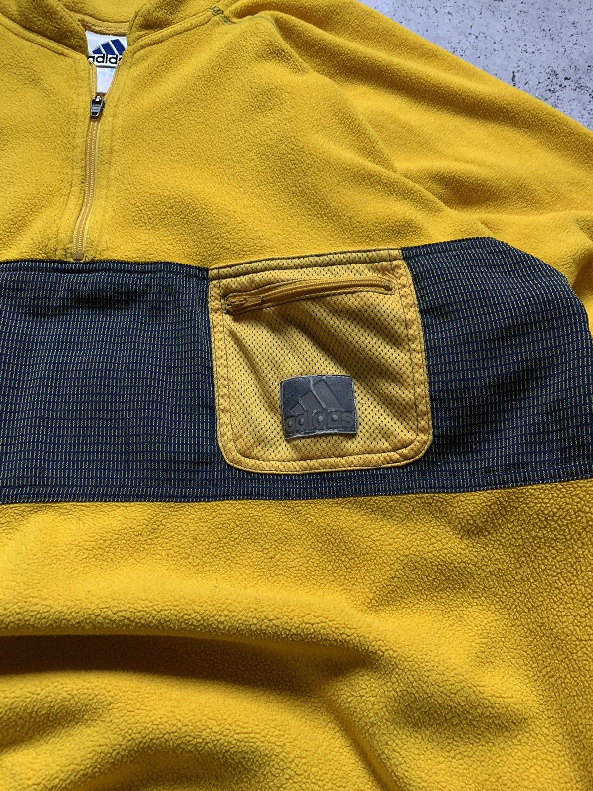 Adidas × Vintage Vintage Adidas Outdoor Life Fleece Sherpa Nylon Logo Y2K USA Size US M / EU 48-50 / 2 - 3 Thumbnail