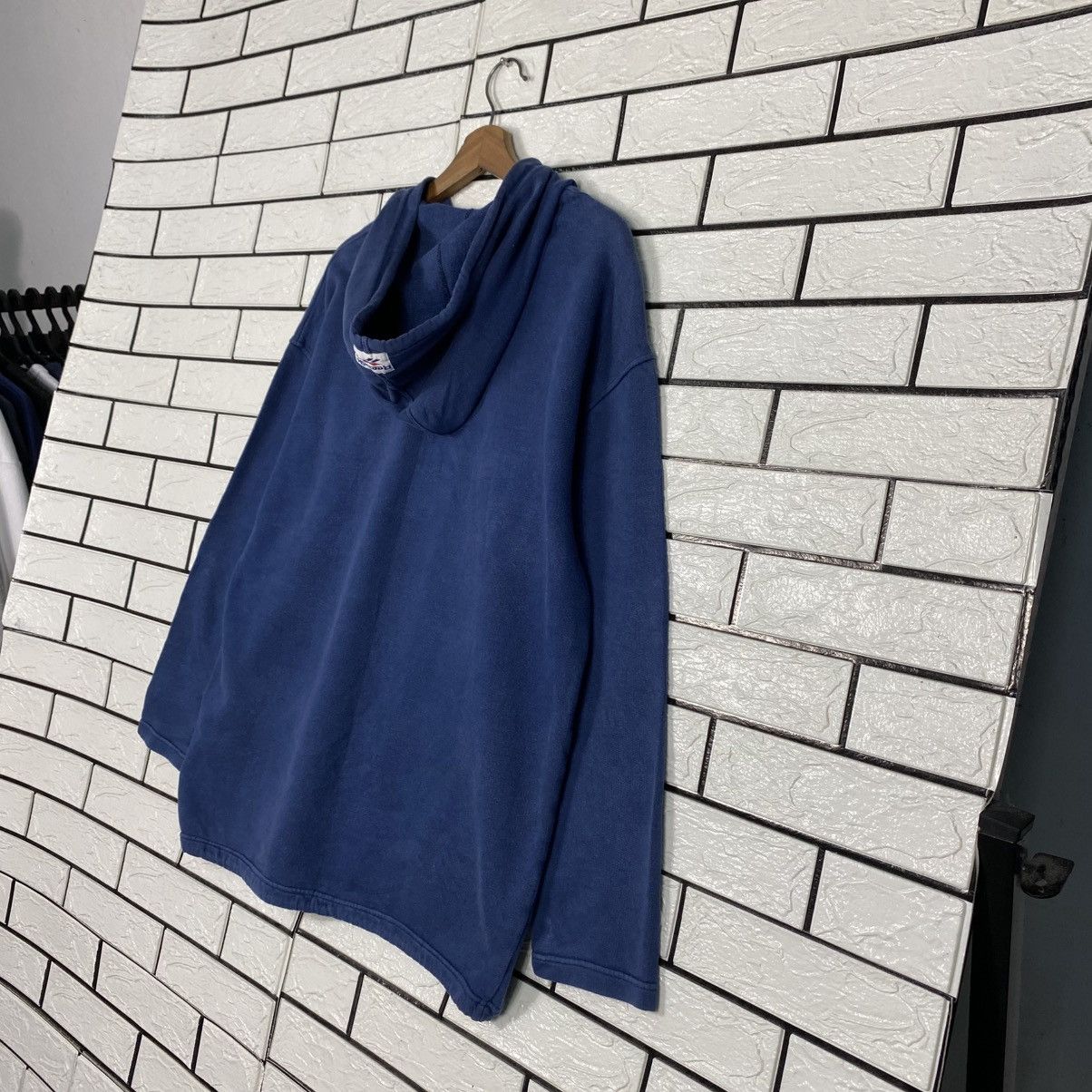 Vintage 📌Vintage Hoodie Sweatshirt Pull Over Reebok Big Logo Size US L / EU 52-54 / 3 - 11 Thumbnail