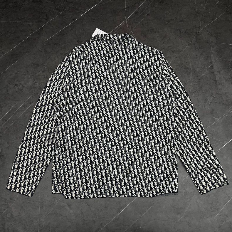 Dior DIOR Logo Cotton Shirt Jacket-2506 Size XL / US 12-14 / IT 48-50 - 2 Thumbnail