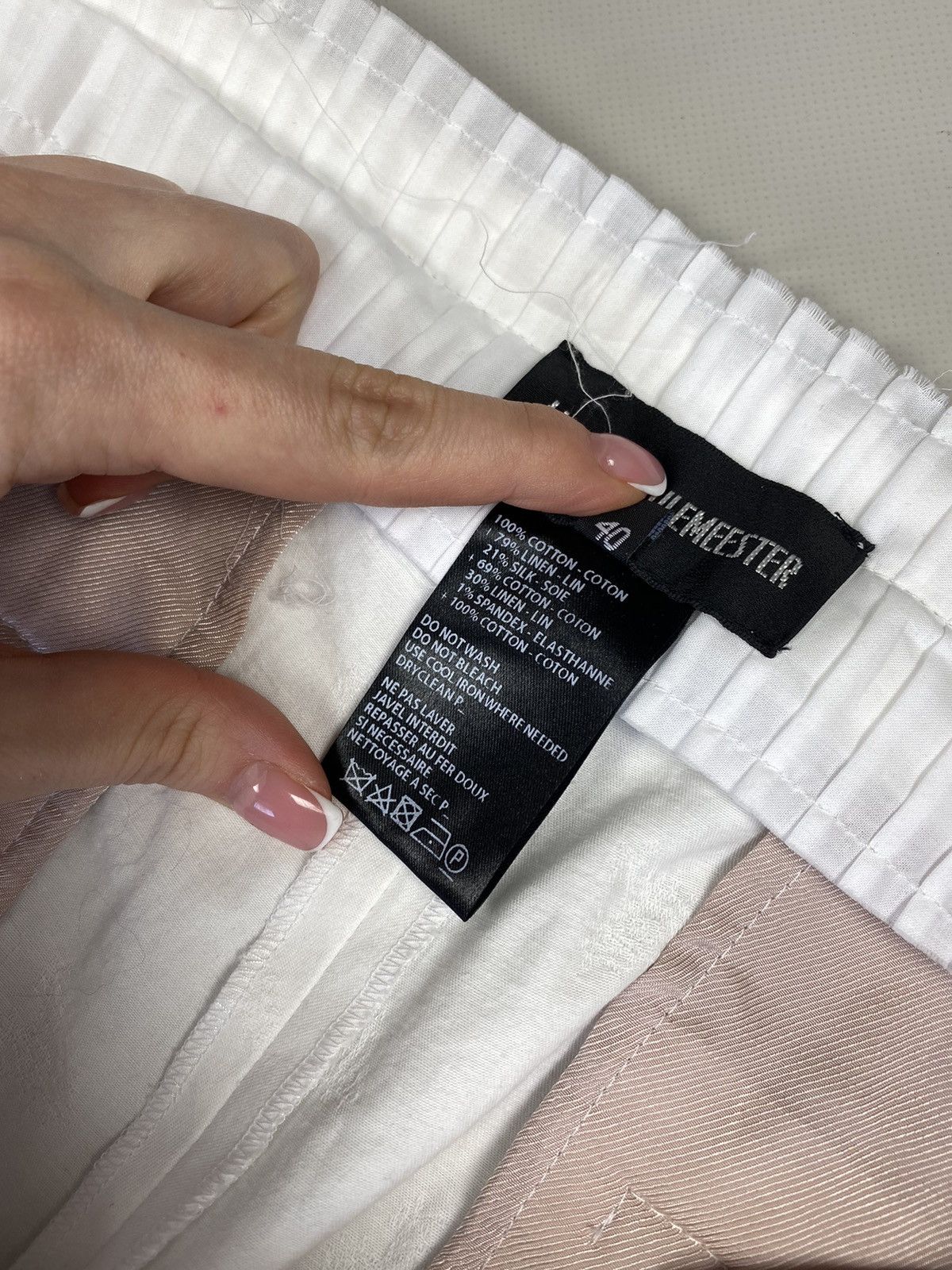 Ann Demeulemeester BNWT! Ann Demeulemeester cropped dress pants trousers Size 27" / US 4 / IT 40 - 17 Thumbnail