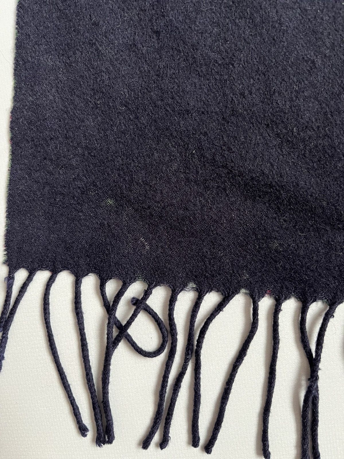 Loro Piana Inc Loro Piana Cashmere Wool Blue Paisley Scarf Scarve Size ONE SIZE - 12 Thumbnail
