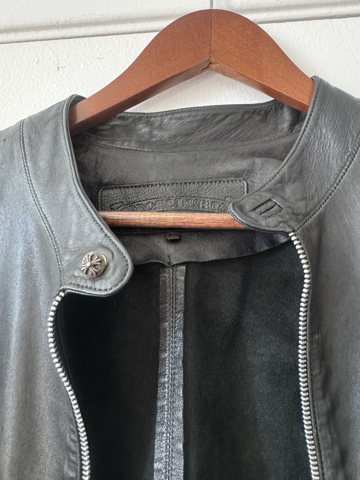 Chrome Hearts Chrome Hearts Leather Jacket Size US L / EU 52-54 / 3 - 3 Thumbnail