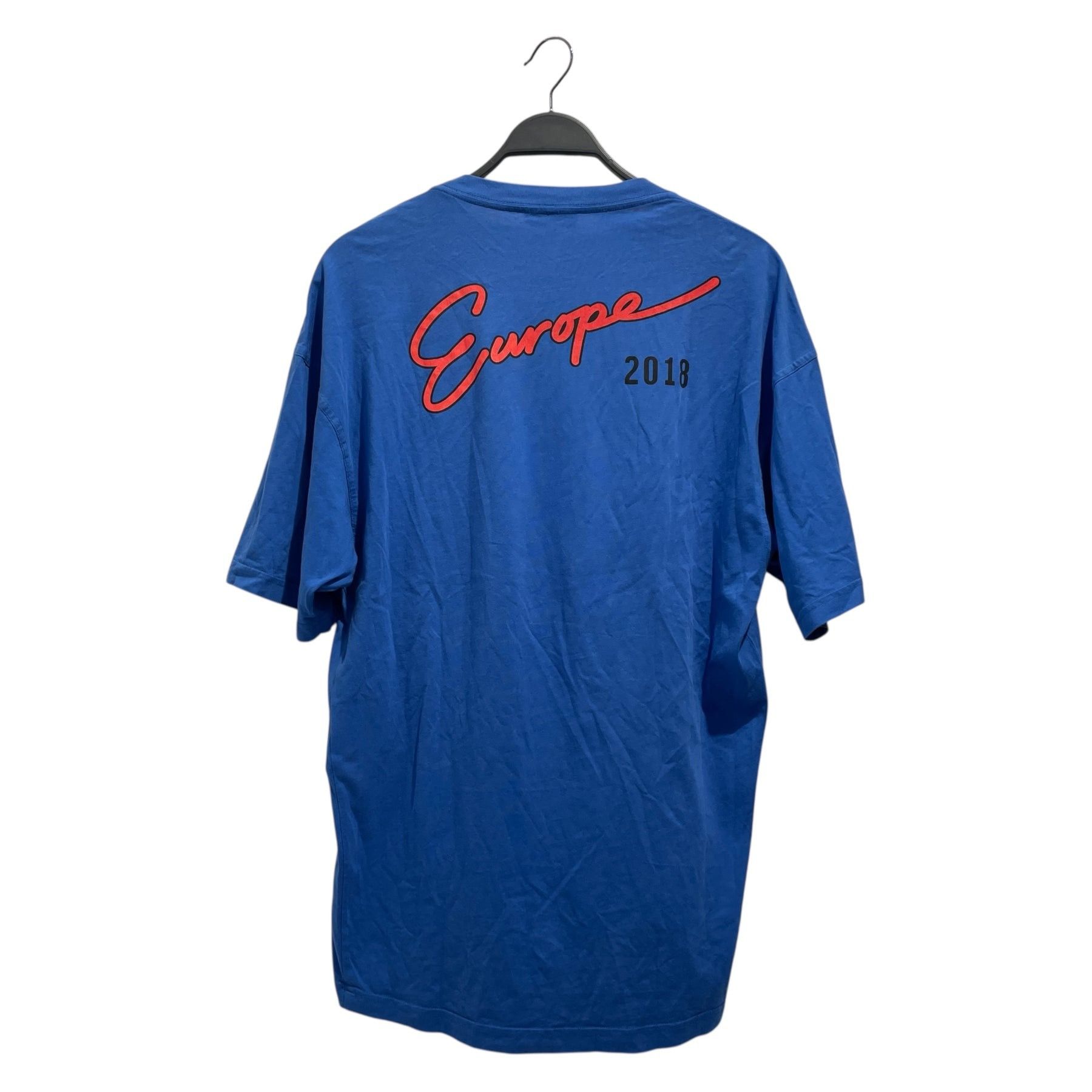 【訳あり】Balenciaga europa! Tシャツ　2018AW Balenciaga Black Europa T-Shirt Balenciaga