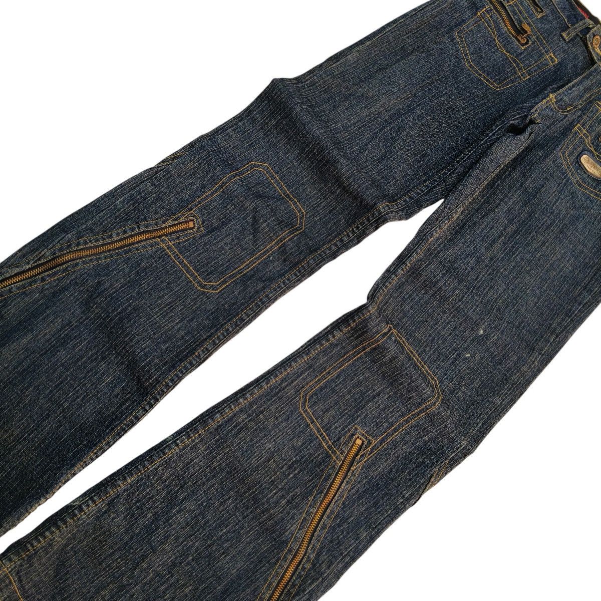 Pepe Jeans Vintage Y2K Pepe Jeans Dark Wash Zipper Pocket Denim Size US 30 / EU 46 - 3 Thumbnail