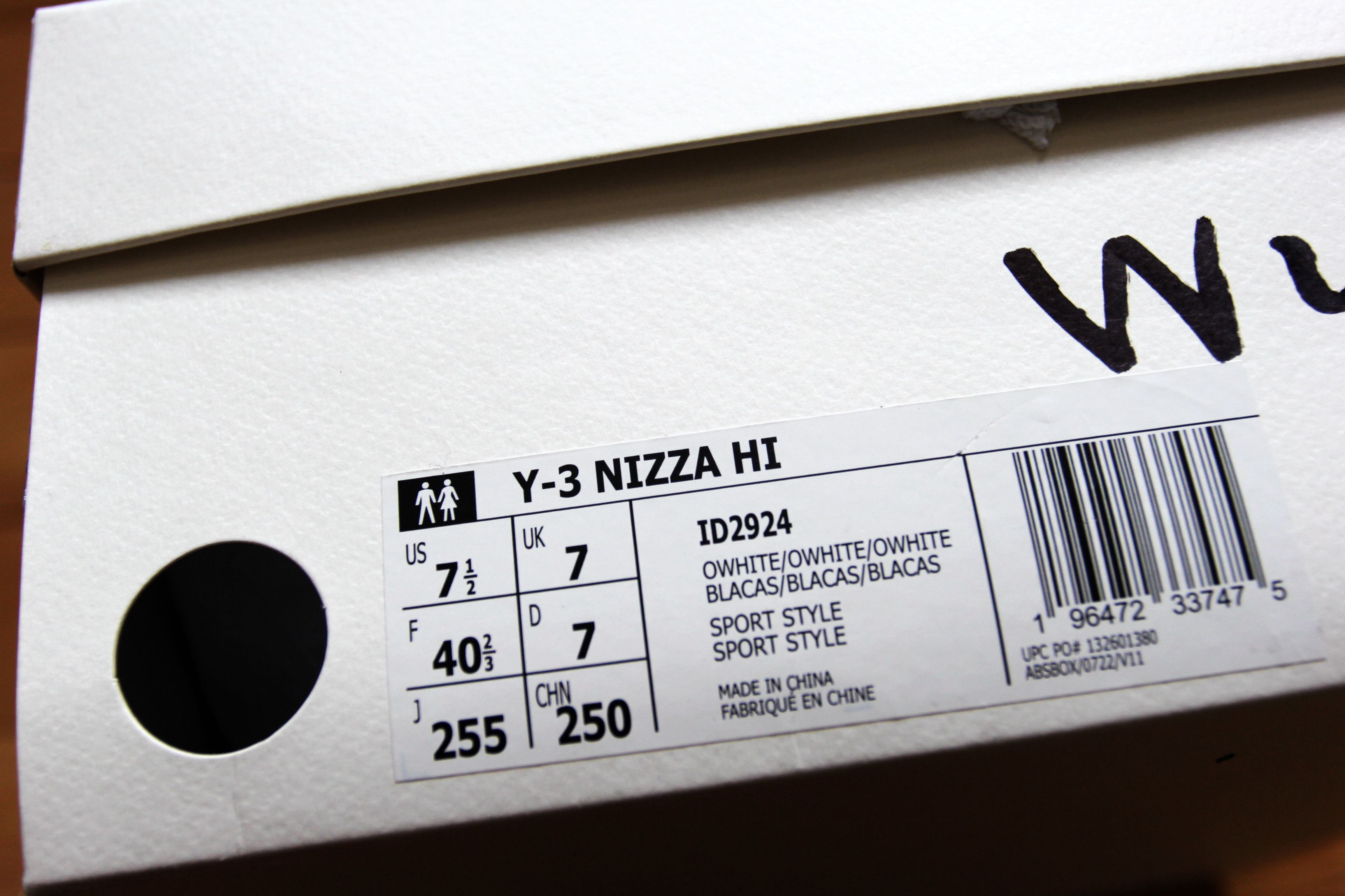 Y-3 BNWT AW23 Y-3 YOHJI YAMAMOTO NIZZA HI SNEAKERS 40.5 Size US 7.5 / EU 40-41 - 8 Thumbnail