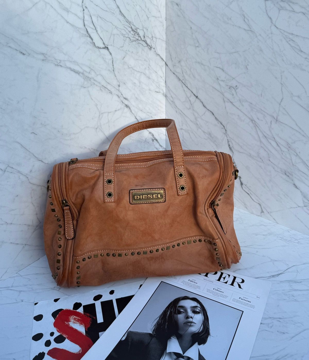 Diesel Diesel vintage leather bag Size ONE SIZE - 8 Thumbnail