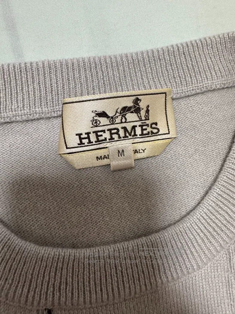 Hermes Hermes Cashmere sweater, 100% cashmere, unisex. Size US M / EU 48-50 / 2 - 6 Thumbnail