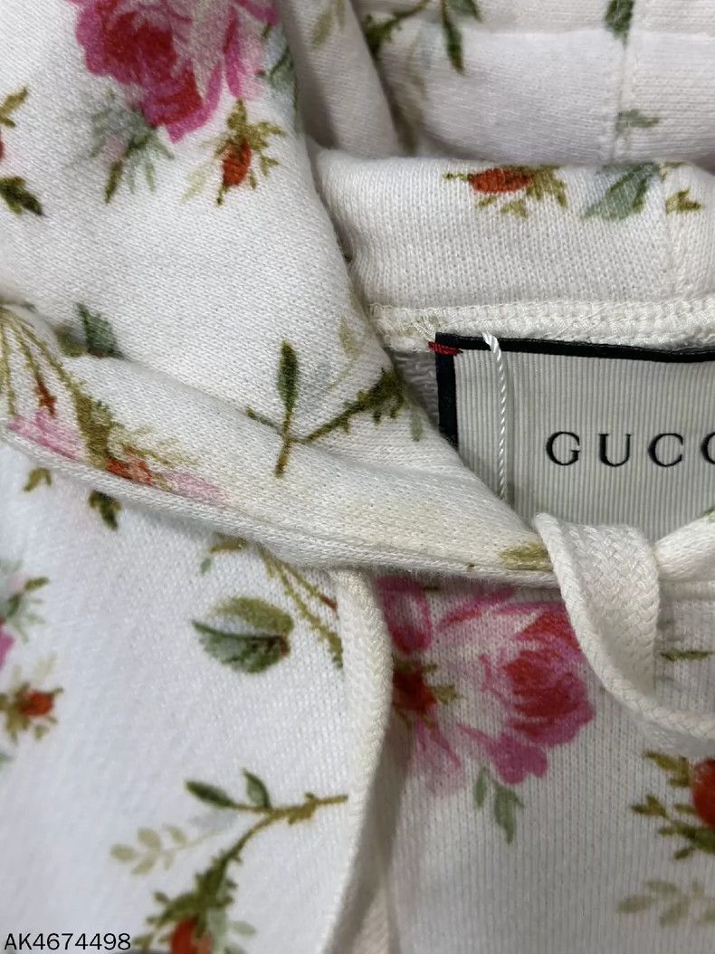 Gucci Gucci Floral full-print hoodie 2501-Nextarrow Size US S / EU 44-46 / 1 - 6 Thumbnail