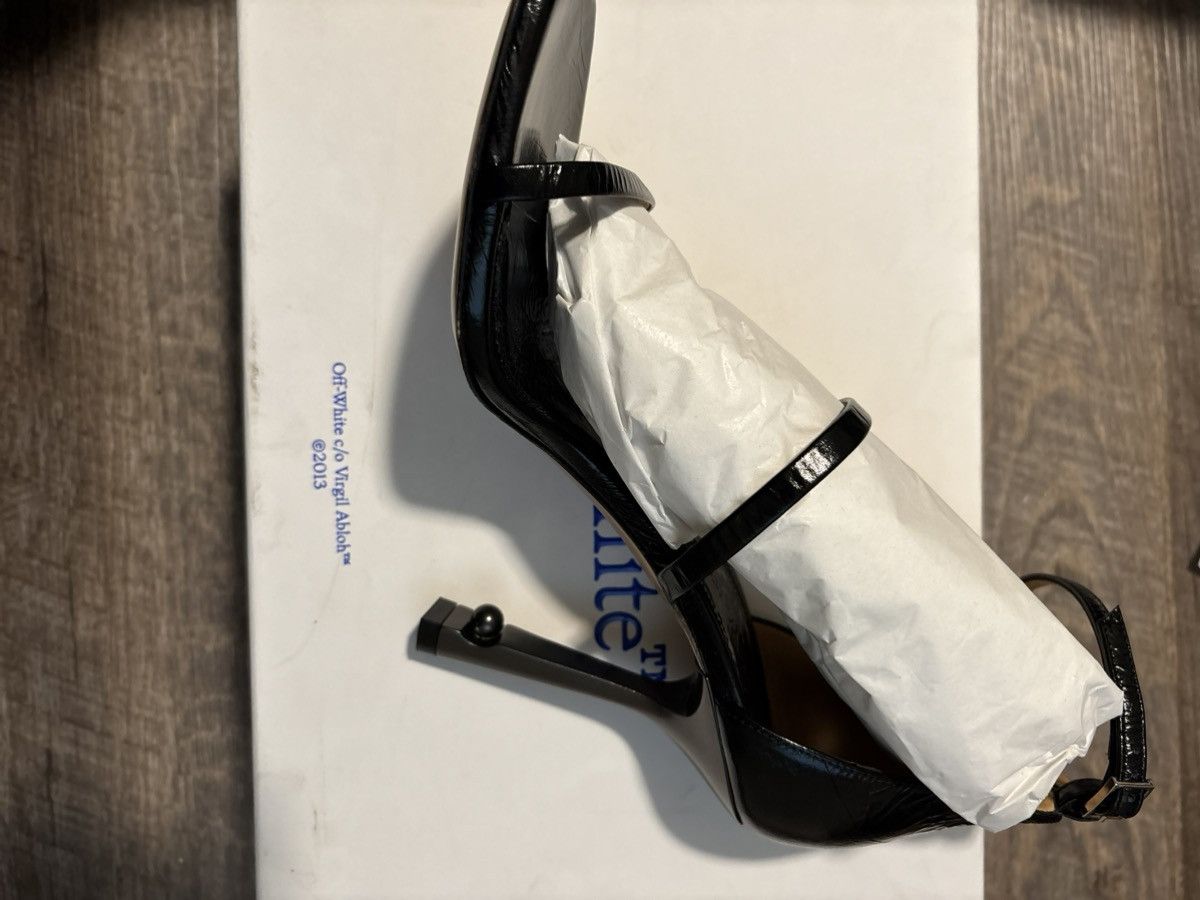 Off-White Off white lollipop strappy heel Size US 7 / IT 37 - 2 Thumbnail