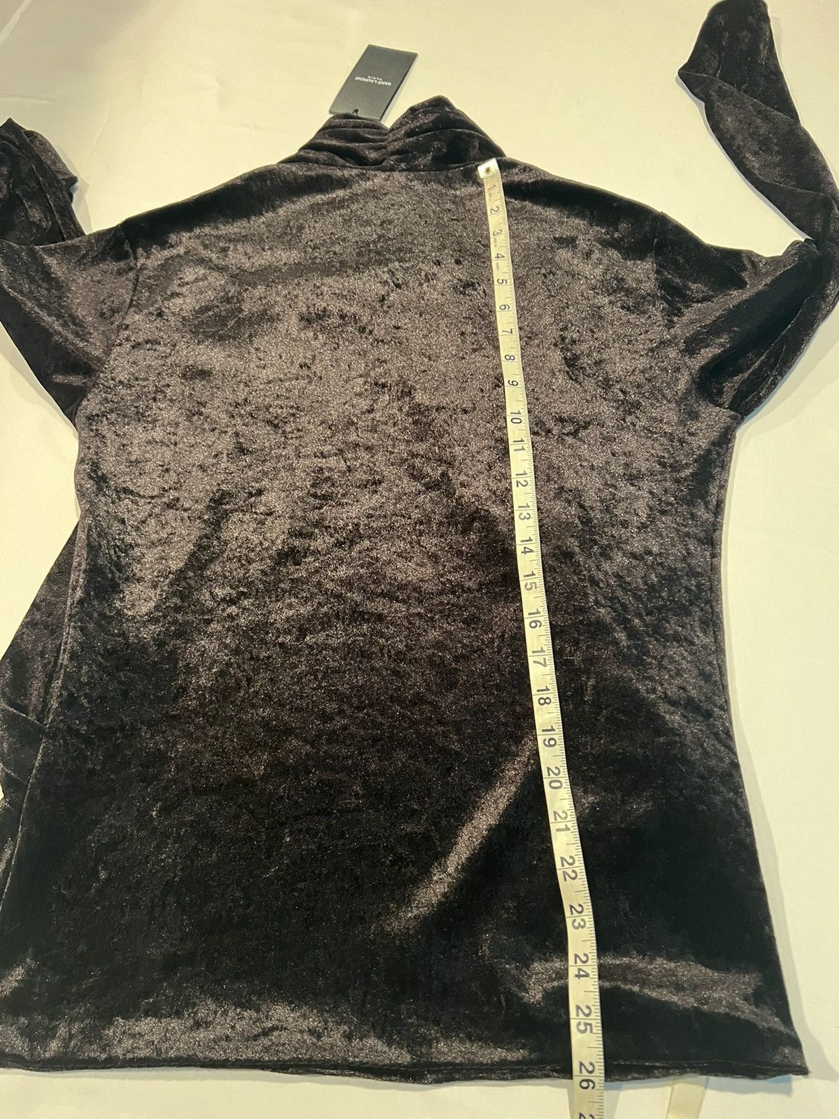 Saint Laurent Paris Saint Laurent wrap velvet shirt tunic.S . $1190 Size US S / EU 44-46 / 1 - 5 Thumbnail