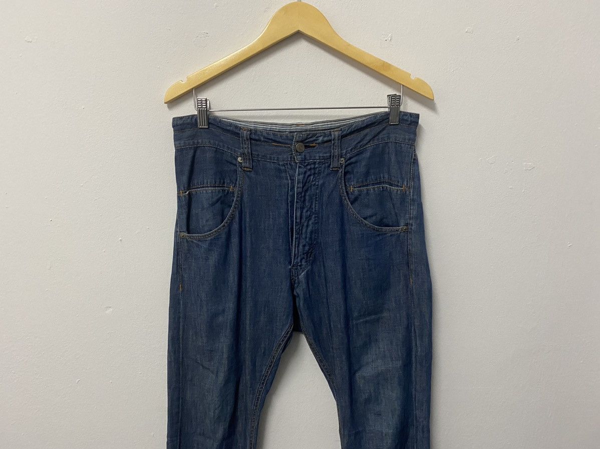 CABANE de ZUCCa Vintage Cabane De Zucca Issey Miyake Light Jeans Size US 32 / EU 48 - 5 Thumbnail