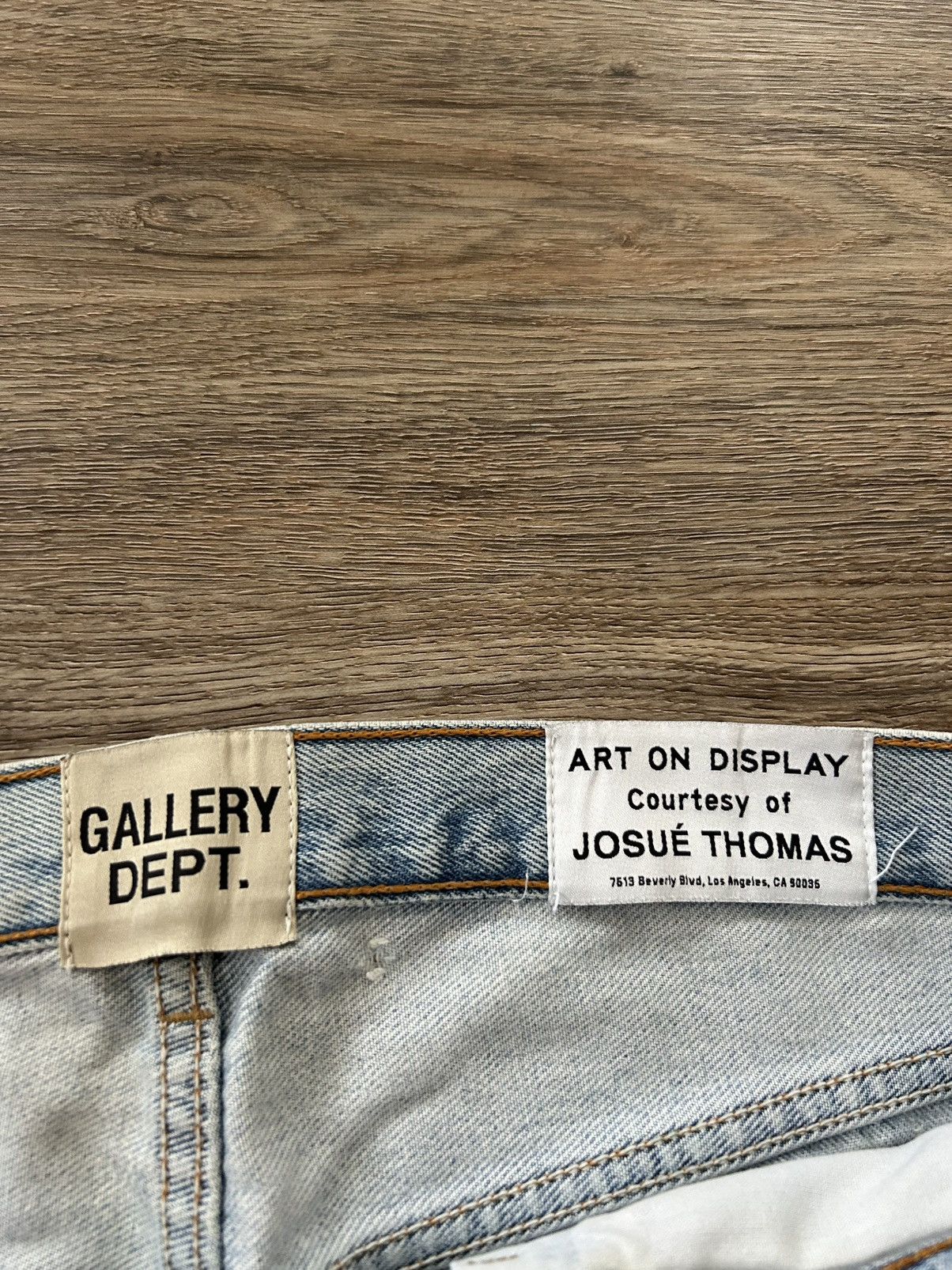 Gallery Dept. Gallery Dept. Re-Worked Denim Size US 37 - 10 Thumbnail