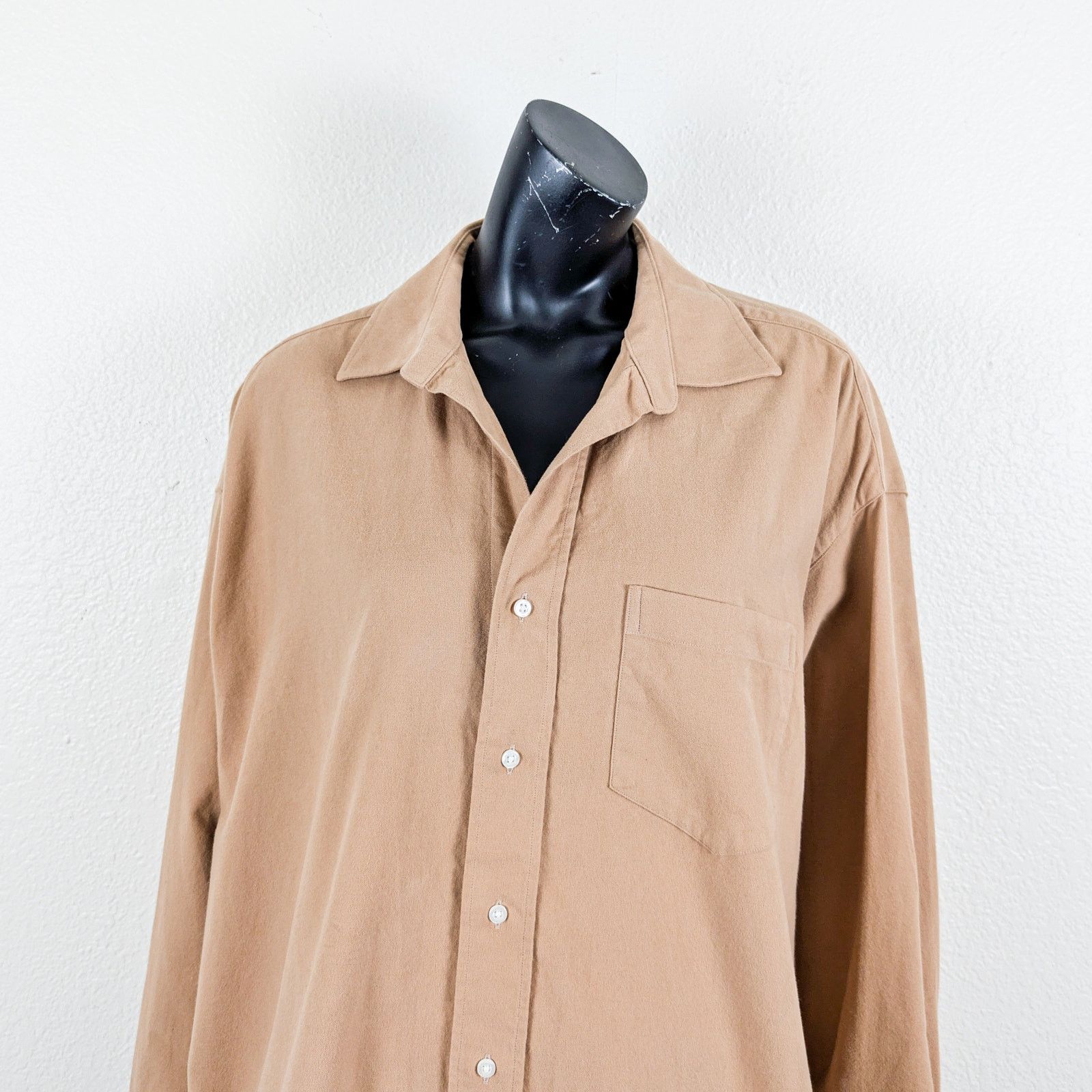 Frank & Eileen Frank & Eileen $308 Mackenzie Oversized shirt soft Brushed Size ONE SIZE - 6 Thumbnail