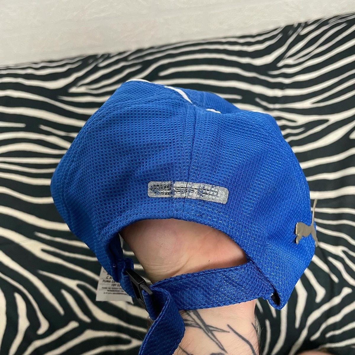 Puma × Vintage Vintage Puma Blue Italia Football Italy Cap Size ONE SIZE - 3 Thumbnail