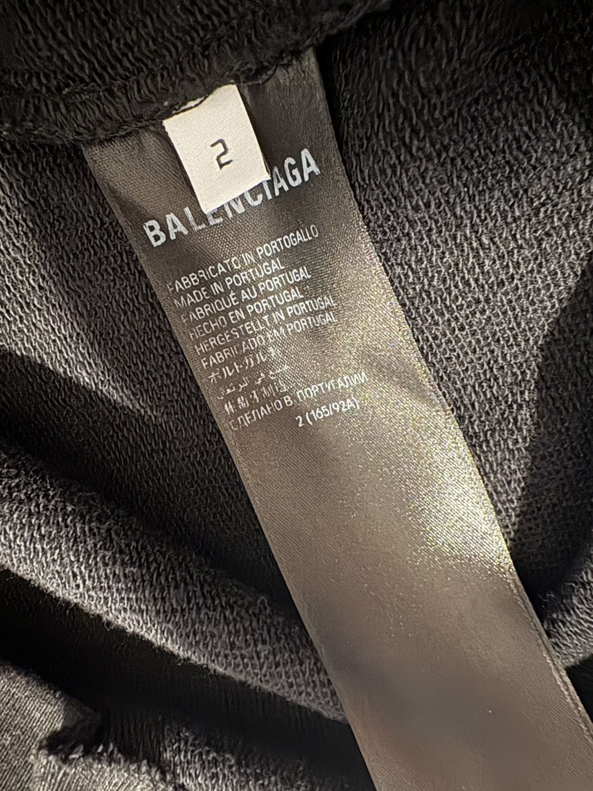 Balenciaga Balenciaga Skater Hoodie Black Size US M / EU 48-50 / 2 - 5 Thumbnail