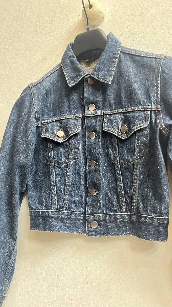 Comme des Garcons Comme Des Garçons Cropped Denim Jacket Size S / US 4 / IT 40 - 3 Thumbnail