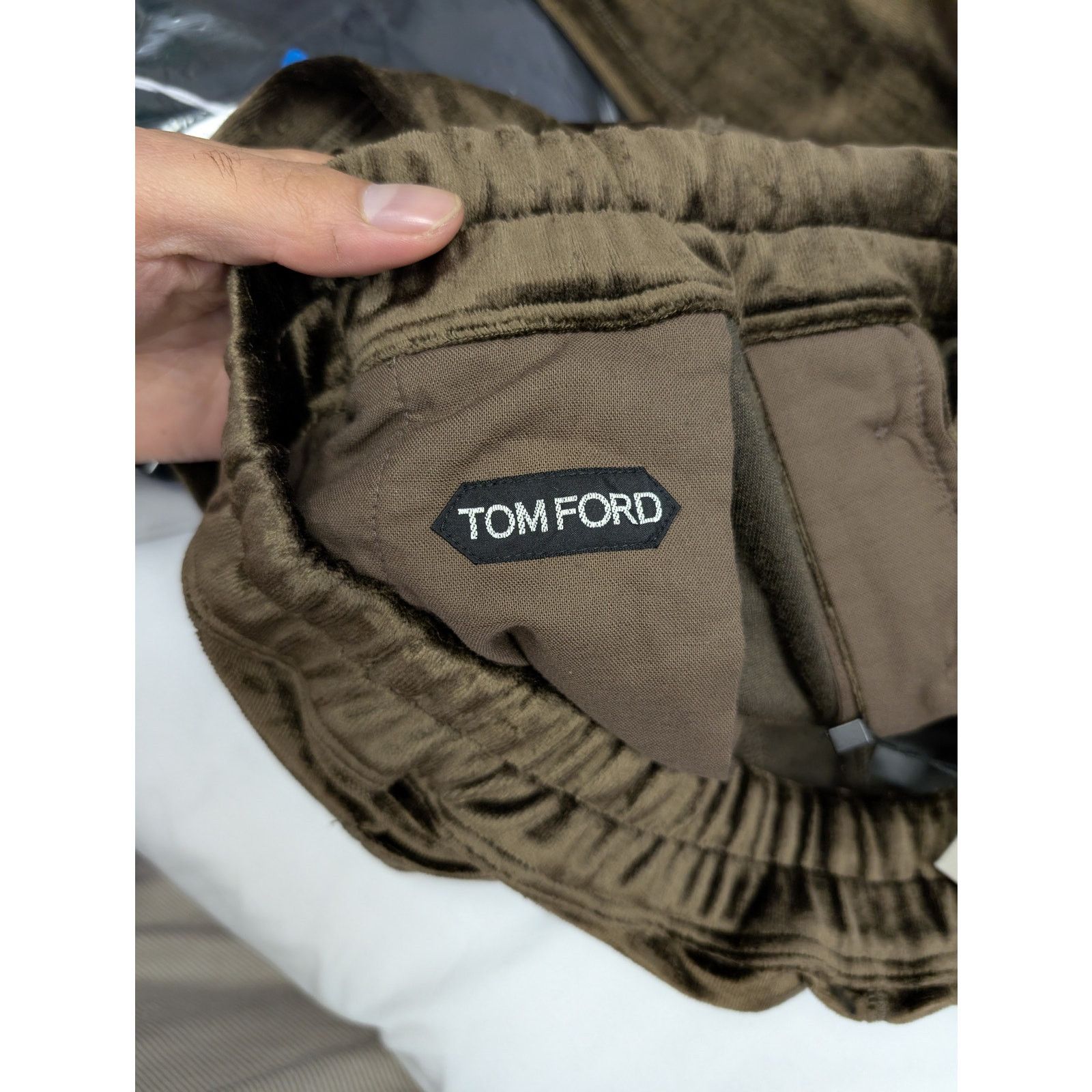 Tom Ford o1rshd1 Cut and Swen Trouser Sweatpants / Joggers in Brown Size US 34 / EU 50 - 13 Thumbnail