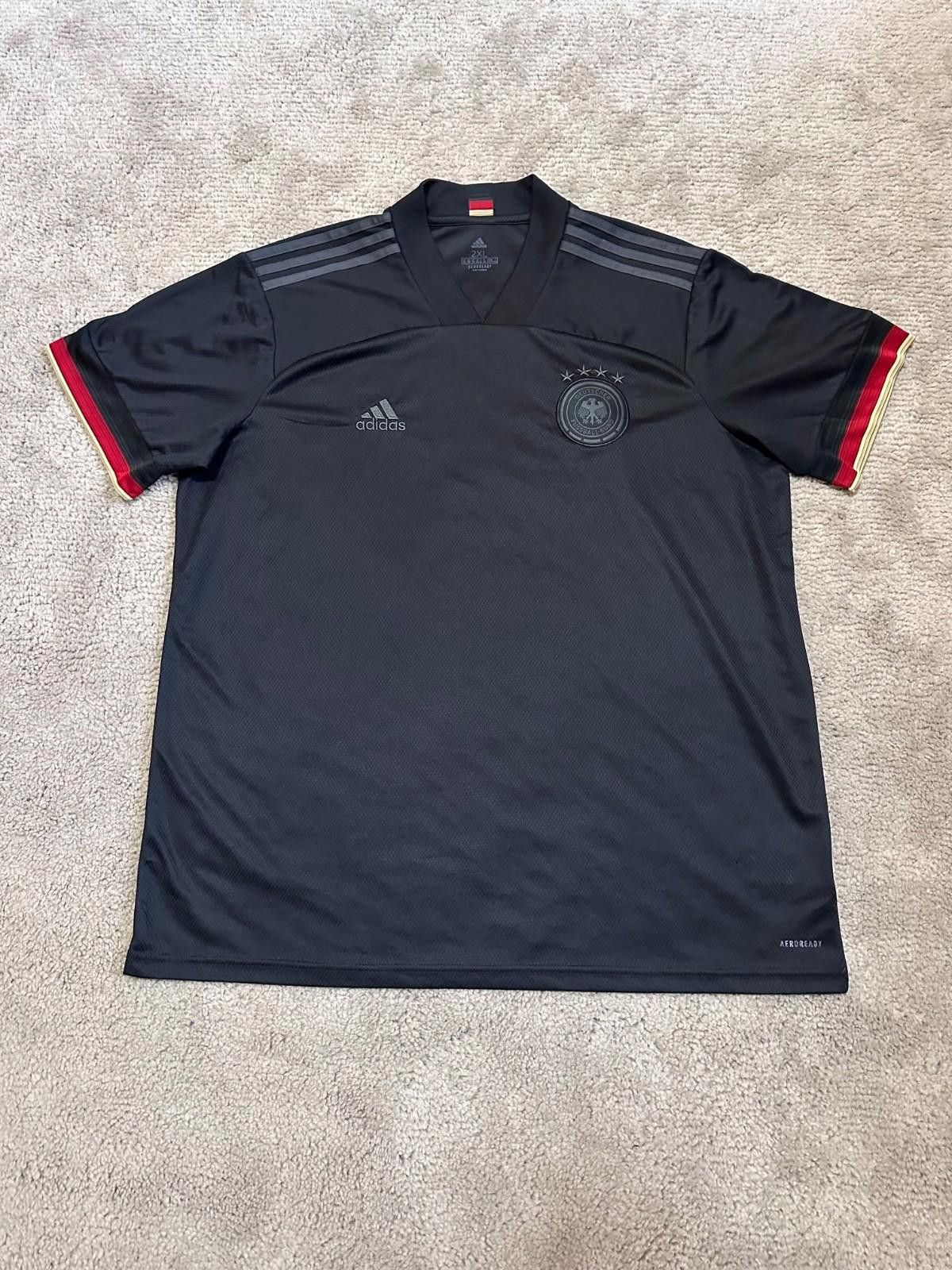 Adidas Germany Away football shirt 2020/21 Adidas football jersey Size US XXL / EU 58 / 5 - 1 Thumbnail