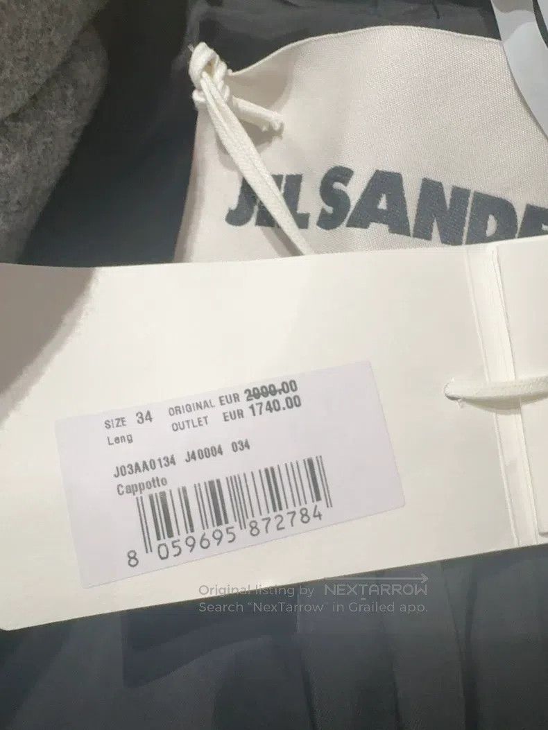 Jil Sander Jil Sander size 34 Showpiece Gray Coat Size M / US 6-8 / IT 42-44 - 5 Thumbnail