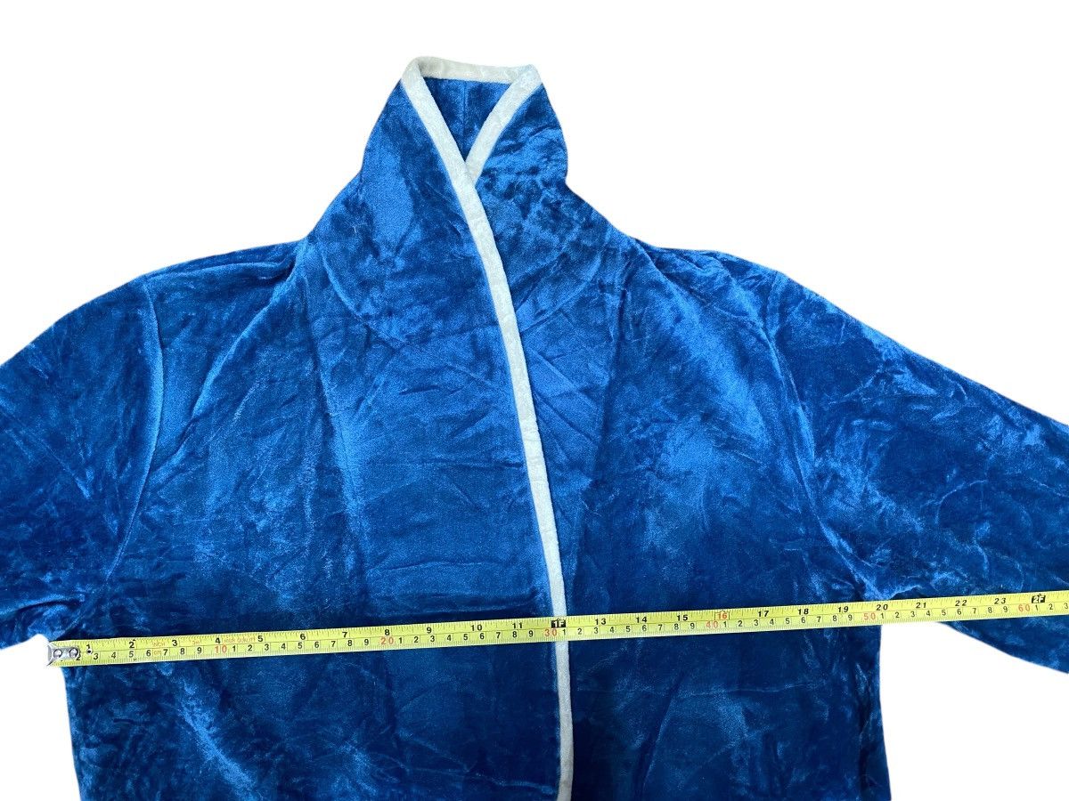 Designer × If Only Was True × Japanese Brand Vtg ELLE CHANTE Bath Rope Velvet Size 22" - 18 Thumbnail