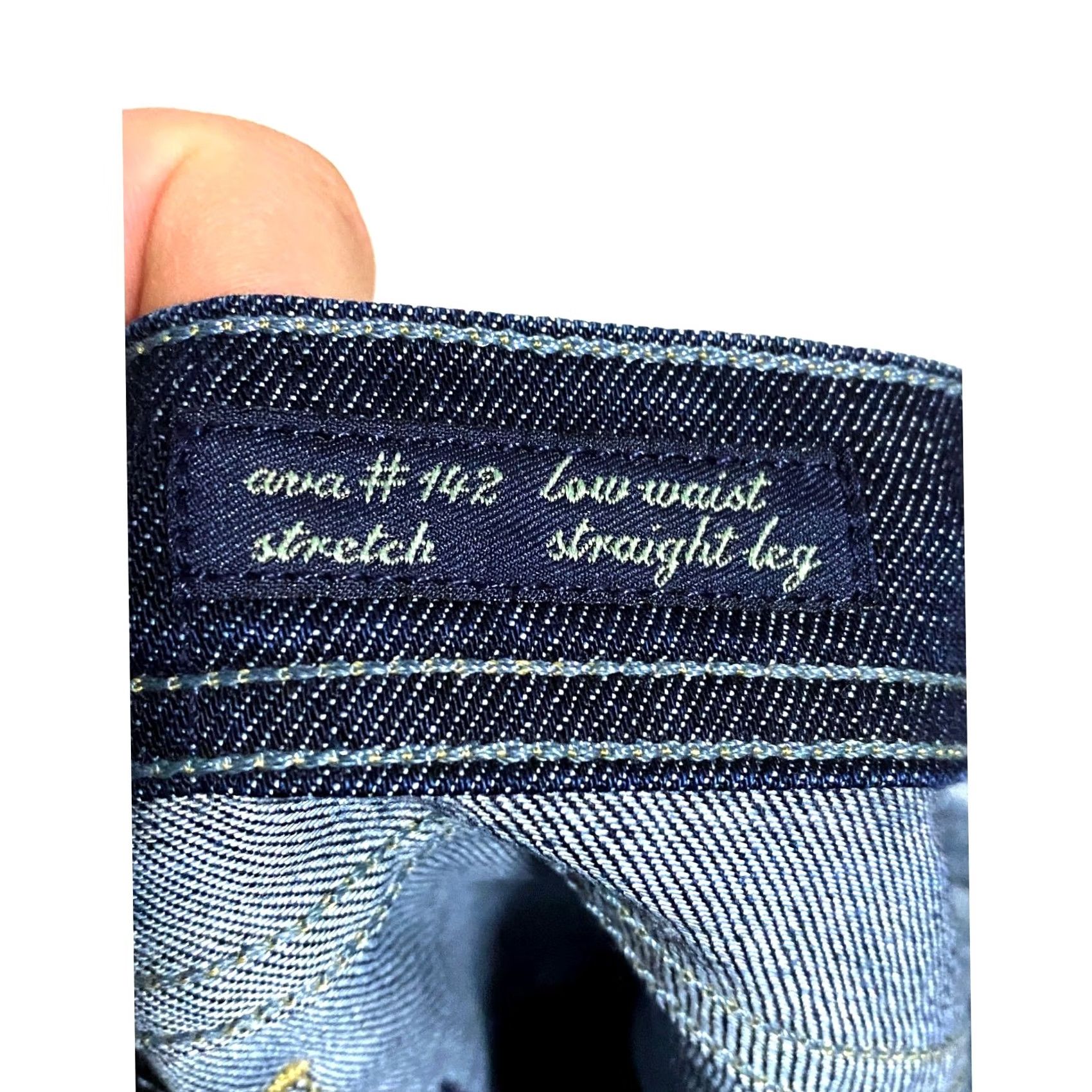 Citizens Of Humanity Citizens of Humanity Jeans Ava #142 Low Rise Straight Women 27 Dark Blue Denim 5-Pocket Stretch Casual Pipelines? Size 27" / US 4 / IT 40 - 7 Thumbnail