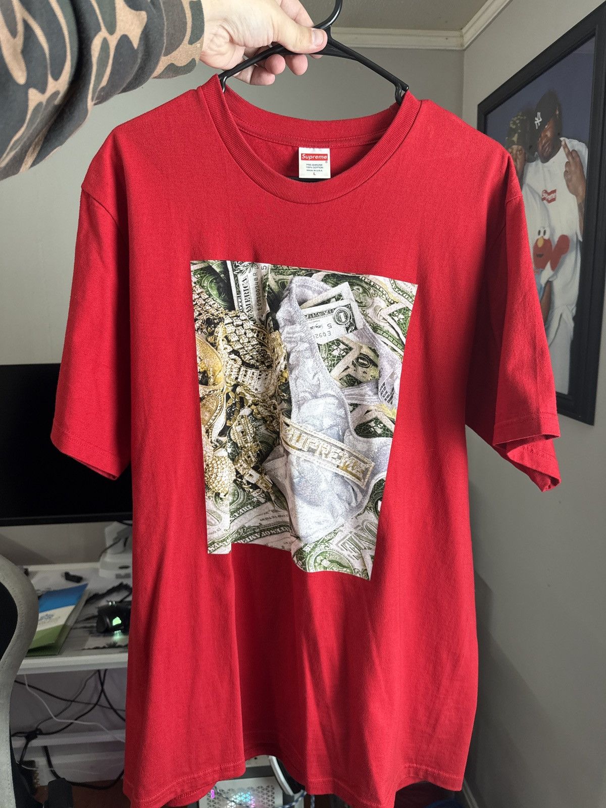 Supreme Supreme Bling Tee Size US L / EU 52-54 / 3 - 4 Thumbnail