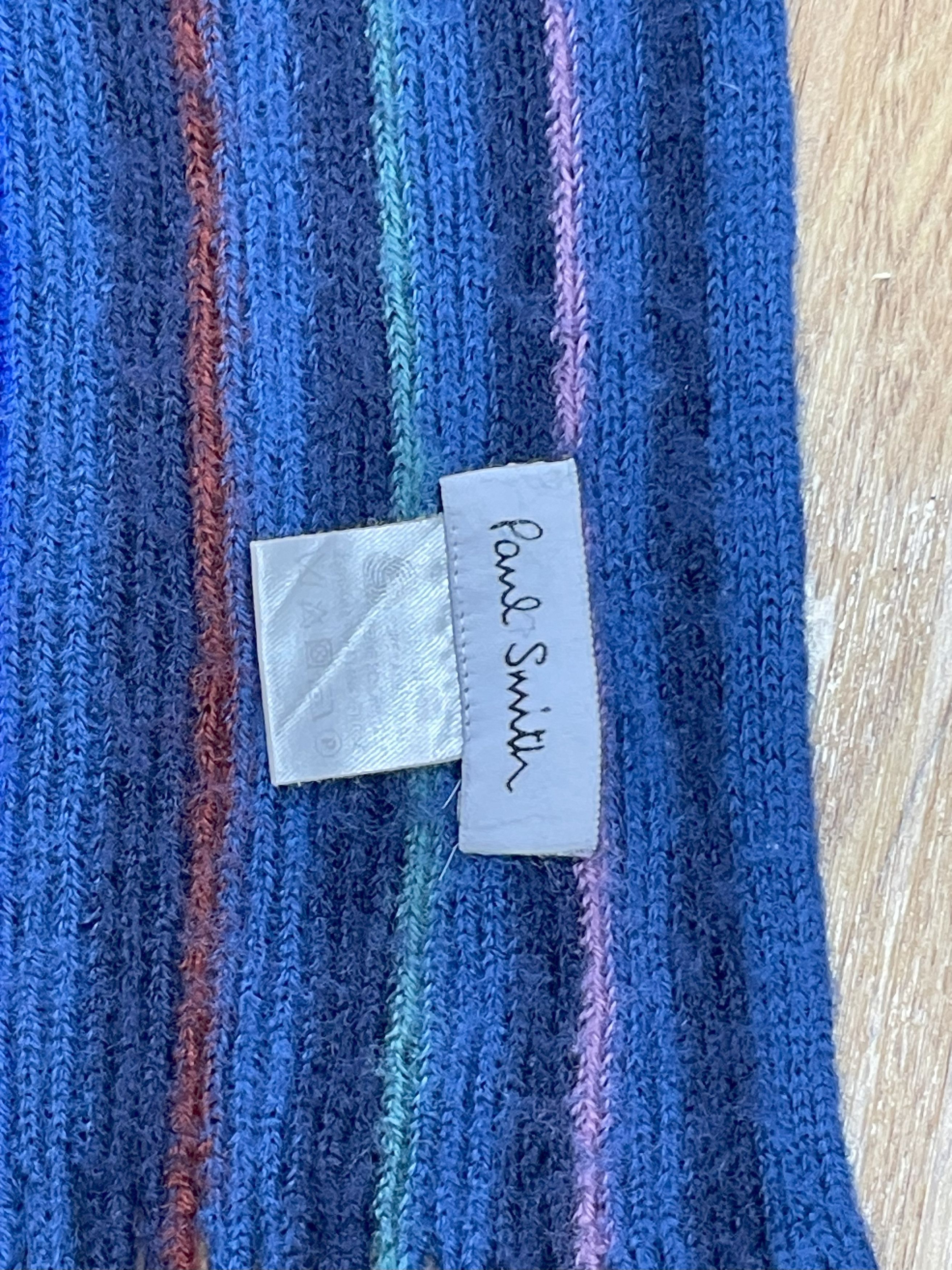 Paul Smith × Vintage Paul Smith Scarf / Muffler - 6158 Size ONE SIZE - 10 Thumbnail