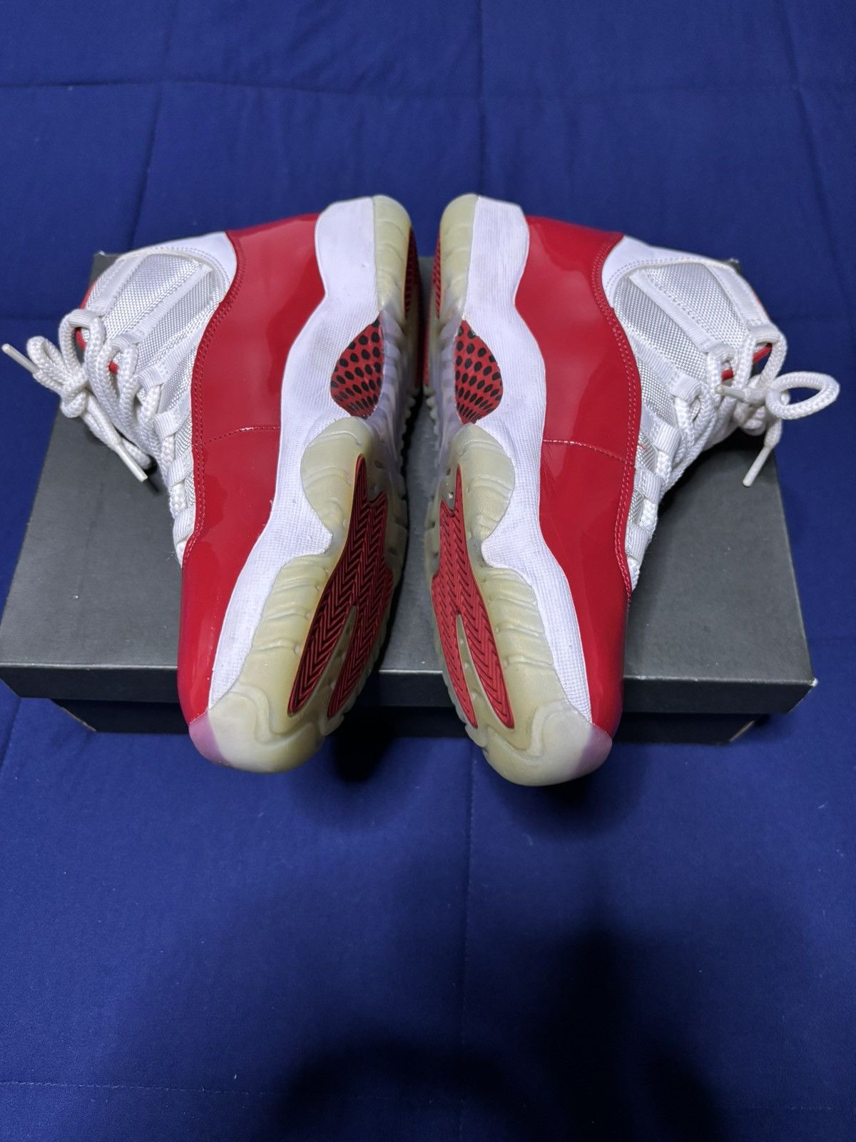 Jordan Brand Jordan 11 Retro High Cherry 2022 Size 8 Size US 8 / EU 41 - 3 Thumbnail
