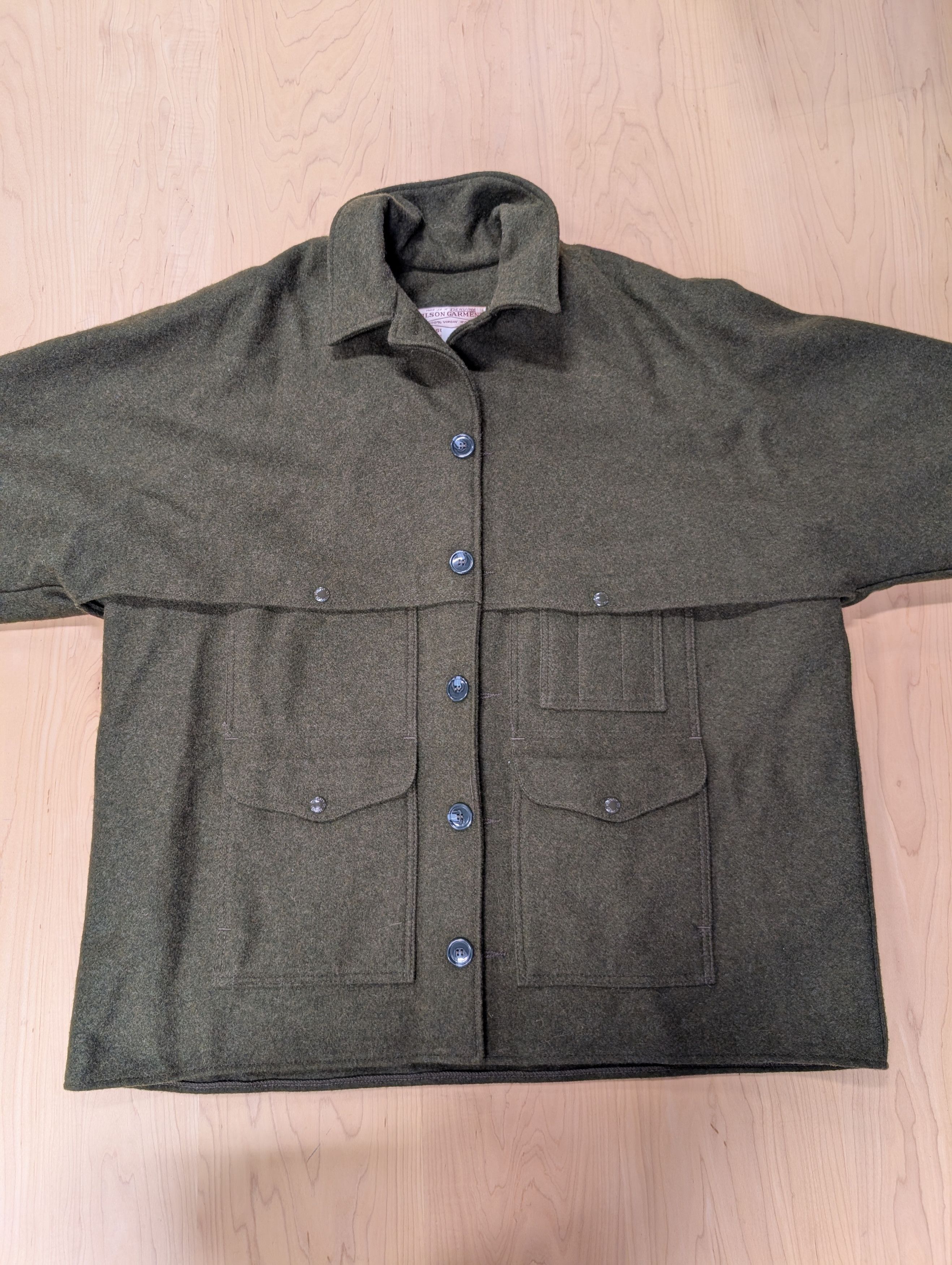 Filson Deadstock Filson Wool Mackinaw Cruiser Jacket 52 Size US L / EU 52-54 / 3 - 2 Thumbnail