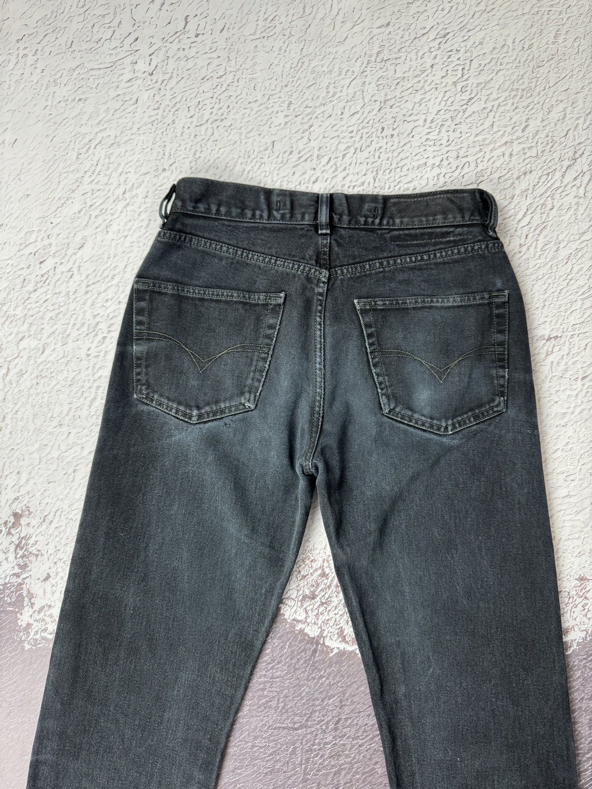 Diesel Diesel vintage faded distressed black denim jeans Size US 30 / EU 46 - 17 Thumbnail