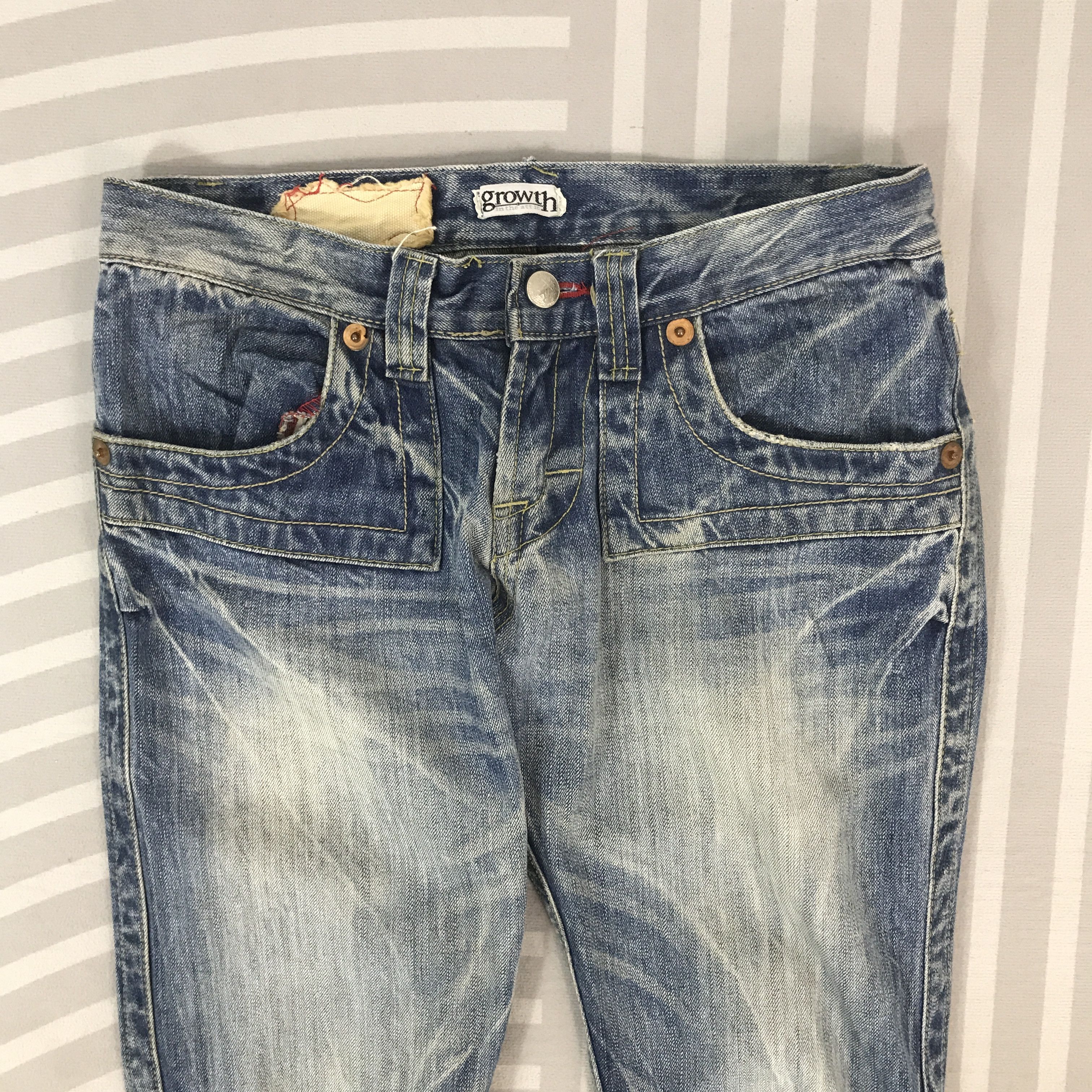 In The Attic Flared Growth In The Attic Bootcut Denim Pants Size US 28 / EU 44 - 2 Thumbnail