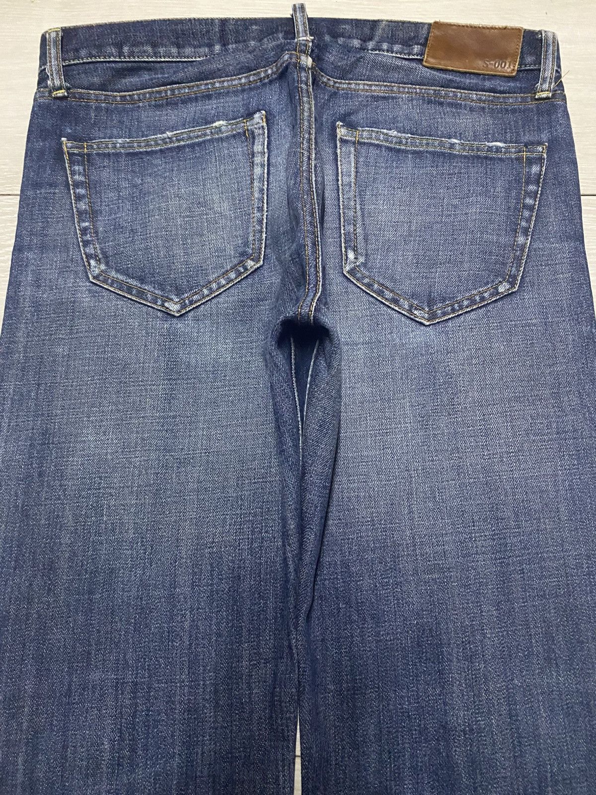 Uniqlo Vintage Japanese Brand Uniqlo Faded Wash Slim Skinny Jeans Size US 33 - 4 Thumbnail